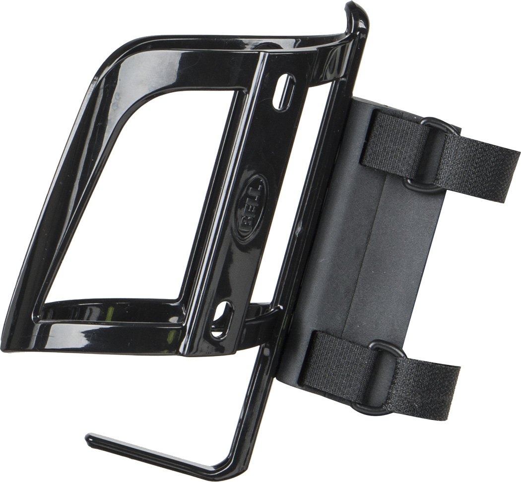 Bell Clinch Universal Mount and Cage - Heavy Duty Black Bicycle Accessory for Road & Mountain Bikes | Secure Phone Holder, Camera Mount & Gear Attachment
