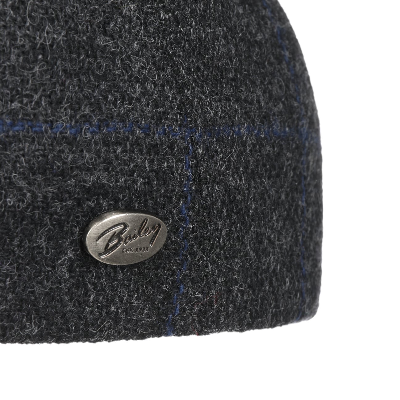 Bailey 1922 Galvin Windowpane Flat Cap for Men - Classic Wool Newsboy Hat for Casual Outfits & Winter Fashion