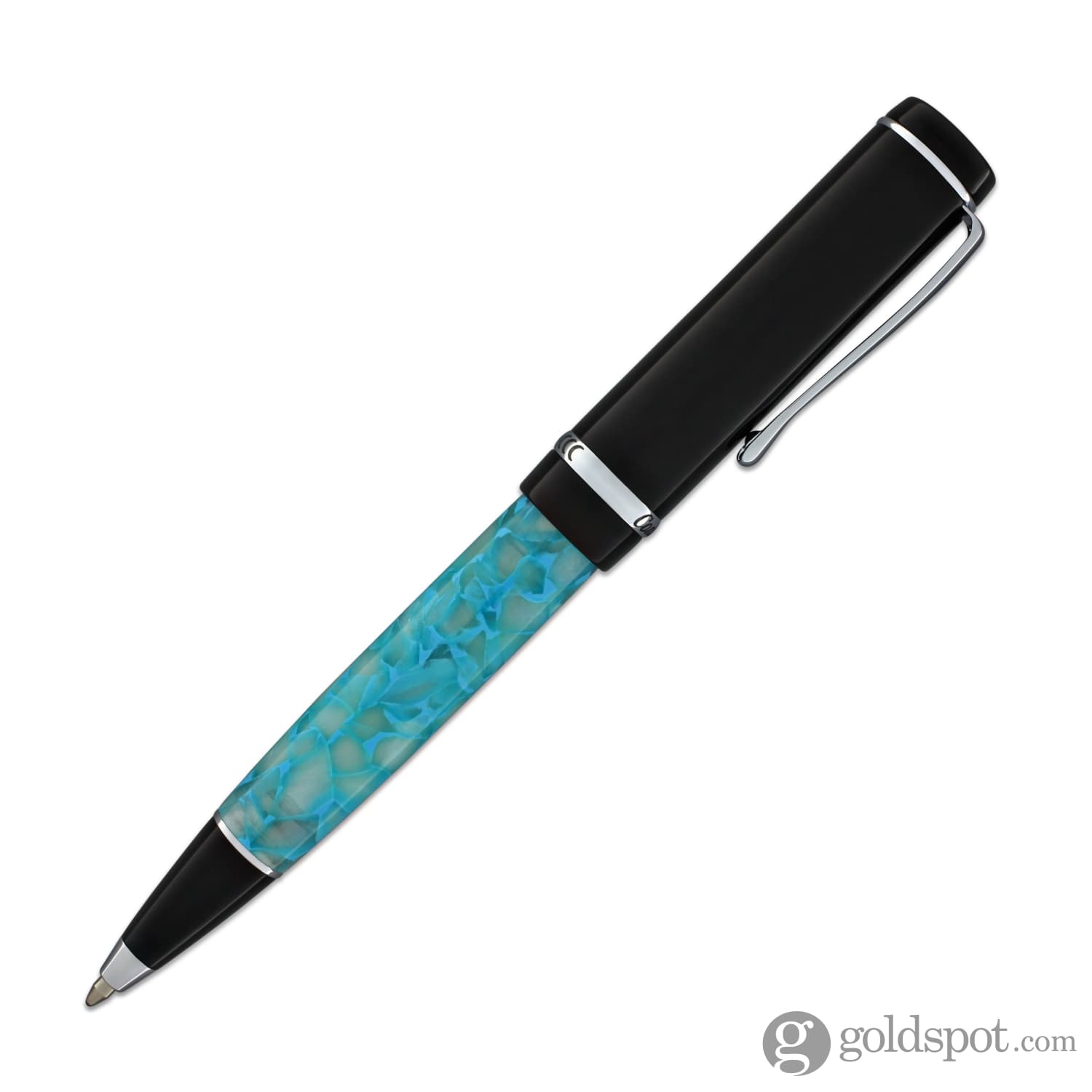 Conklin Duragraph Ballpoint Pen - Turquoise Nights - Premium Writing Instrument for Professionals & Students - Perfect for Office, School & Gift Giving