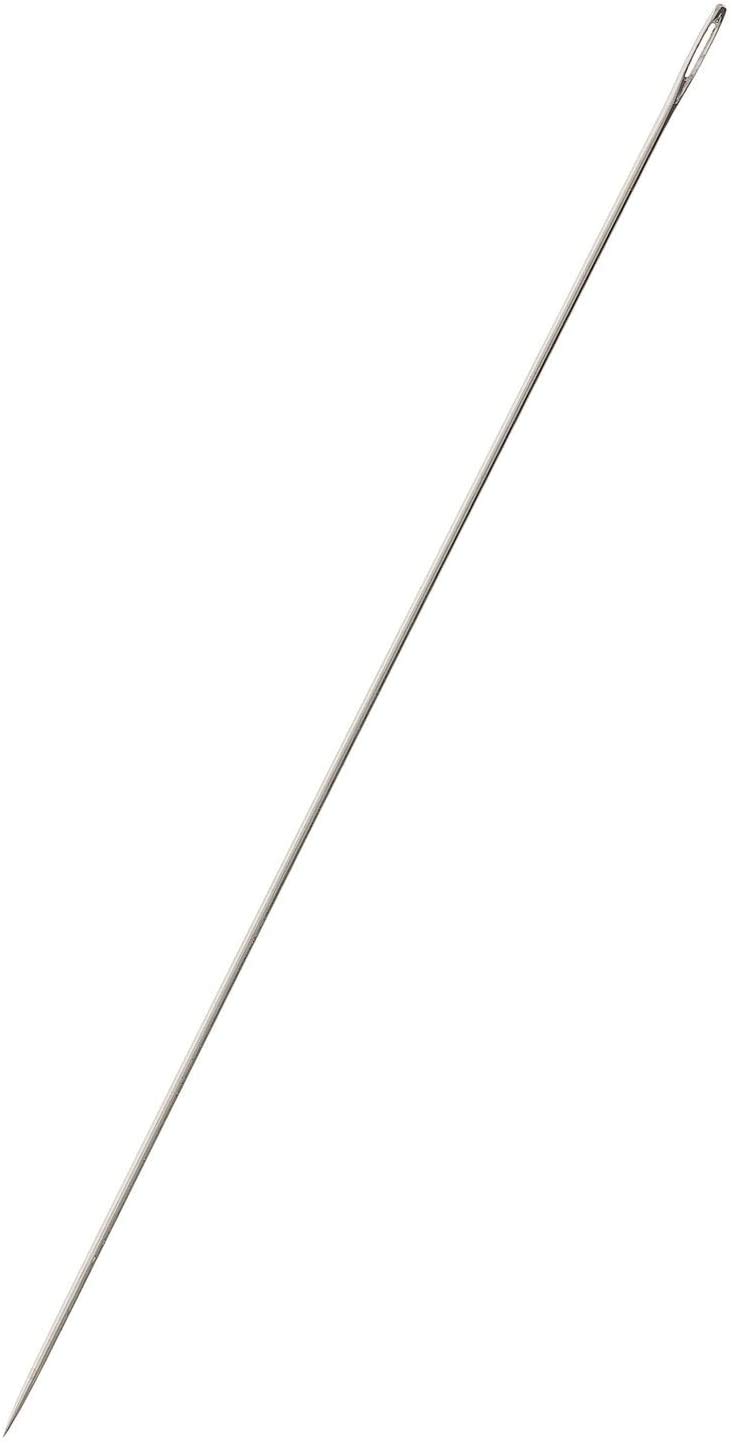 Beadsmith BN15 English Beading Needles Size 15 (100 Needles) - 4 Packs of 25 | Fine Wire Needles for Jewelry Making, Beading, Embroidery & Crafting | Perfect for Delicate Seed Beads and Intricate Designs