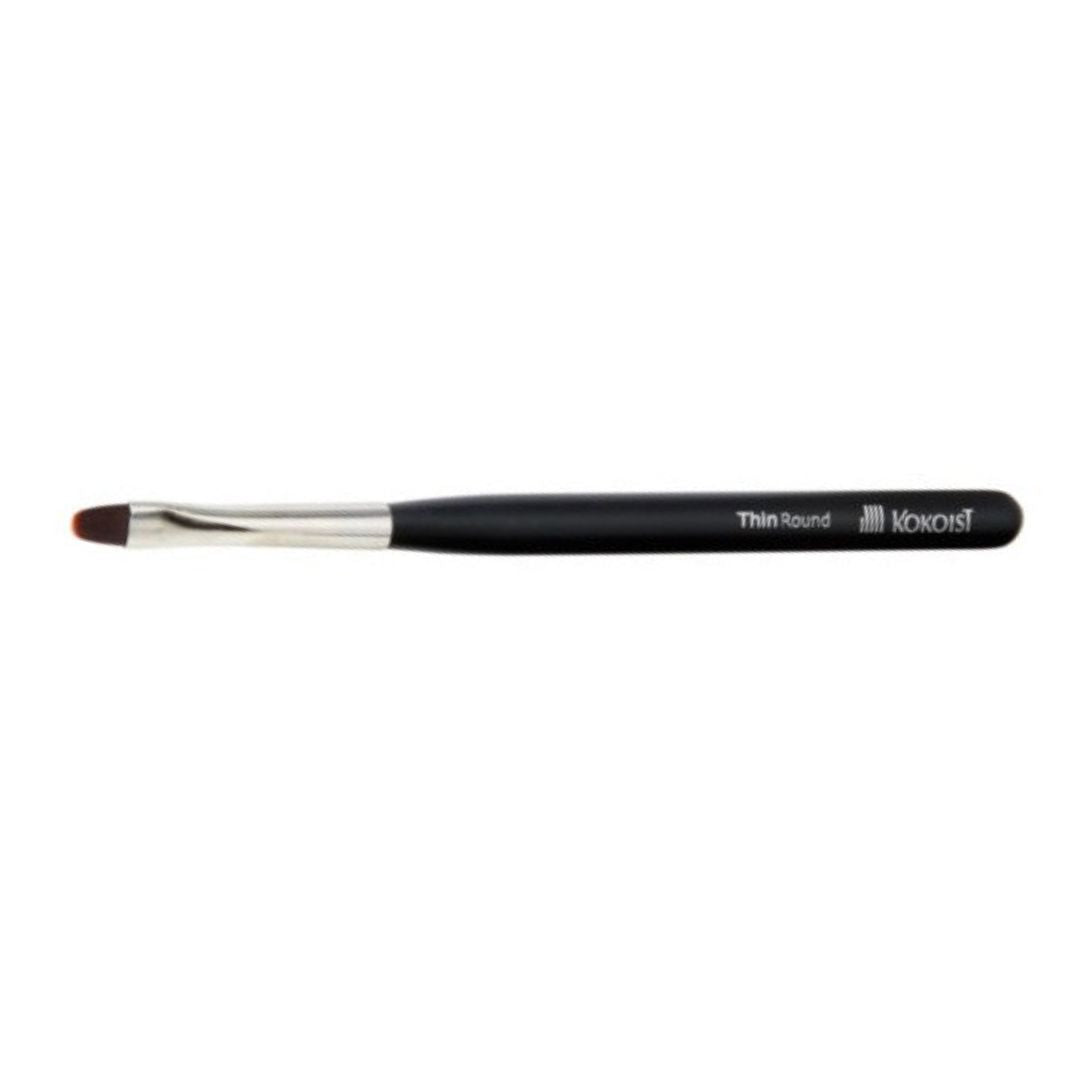 Kokoist Professional Thin Round Nail Art Brush for Gel Polish & Acrylic - Perfect for Detailed Nail Designs & Fine Line Art