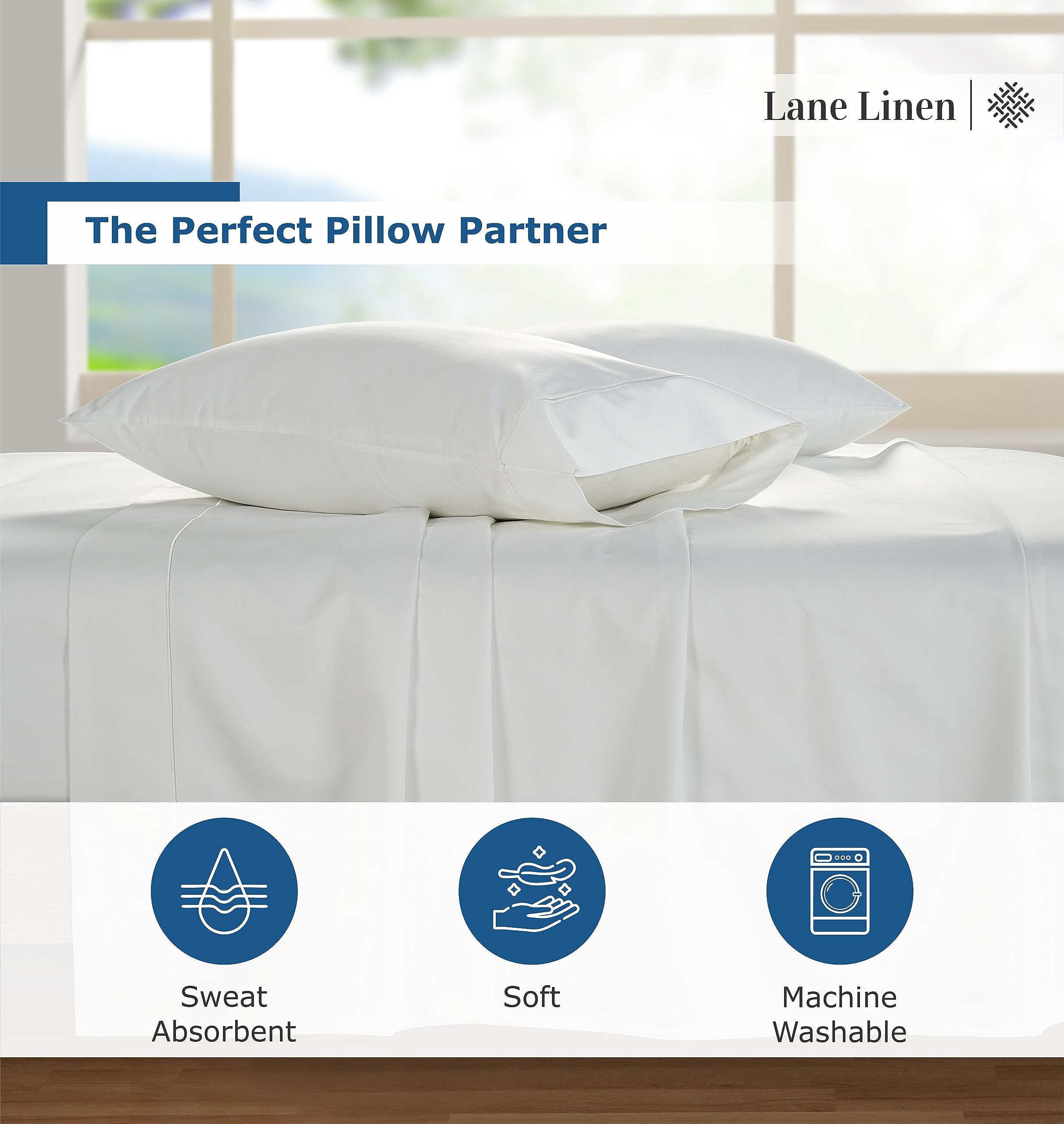 Luxury 100% Egyptian Cotton Queen Sheet Set - 1500 Thread Count, 4-Piece Sateen Bedding - Hotel Quality Deep Pocket Sheets (Fits 15