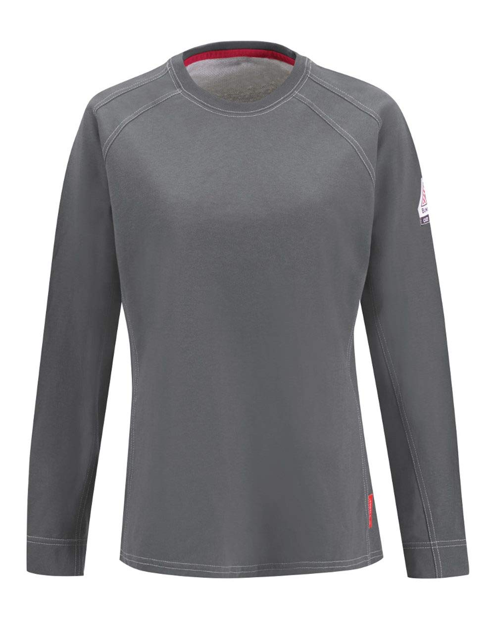 Bulwark iQ Series Comfort Knit FR T-Shirt - Flame Resistant Workwear for Electricians & Industrial Safety | OSHA Compliant Shirt for Hot Work Environments
