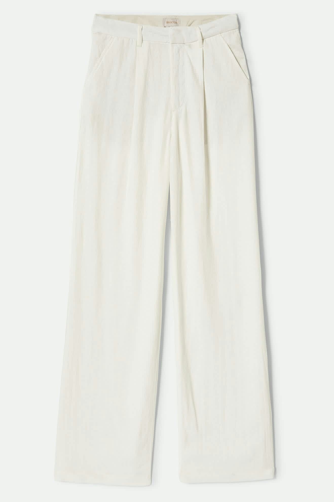 Ludlow Trouser Pants for Men - Classic Off White Dress Pants | Perfect for Business, Office & Formal Occasions