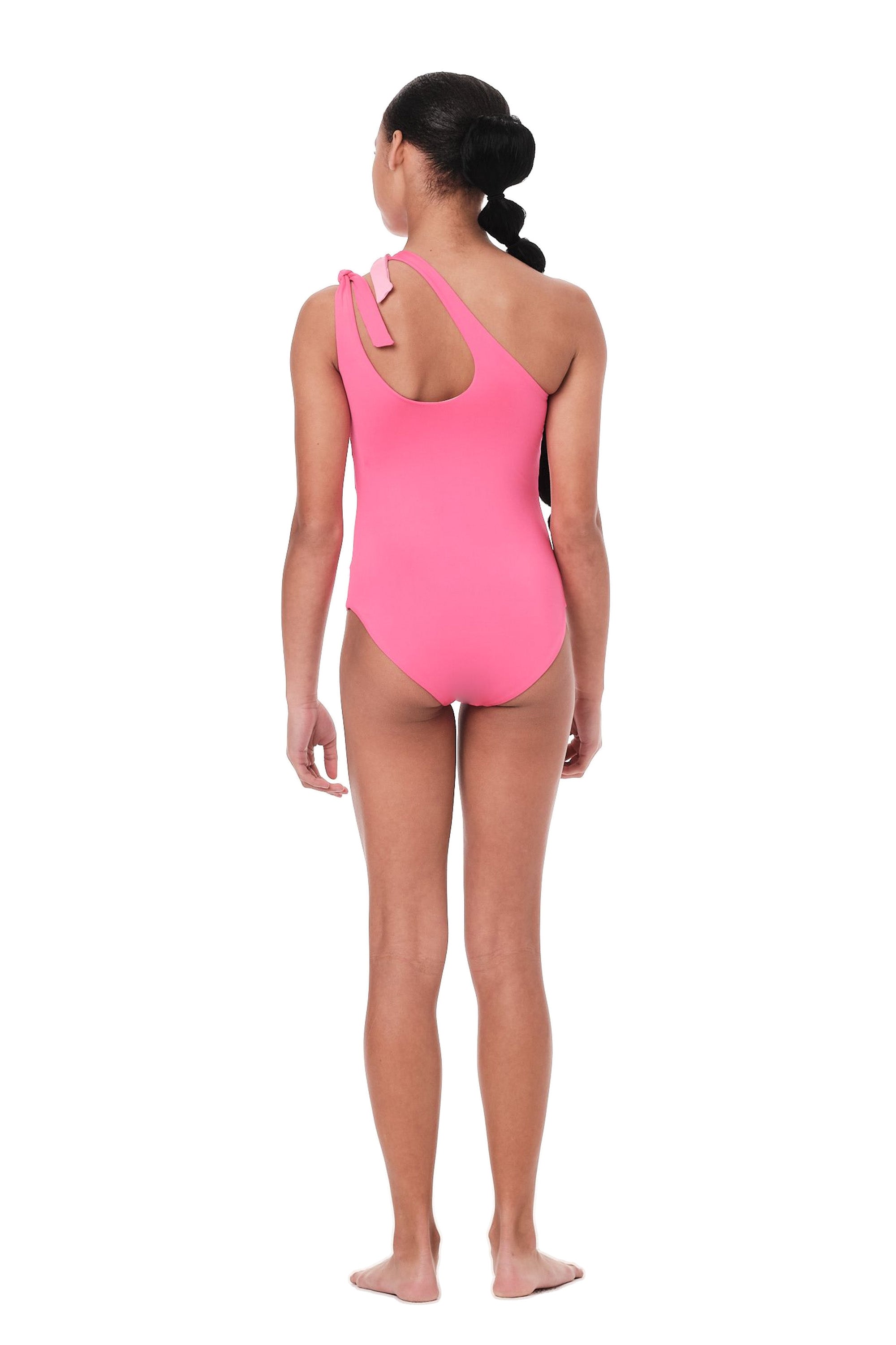 Aligned Pink One Piece Swimsuit for Women - Sexy High Waisted Bathing Suit - Perfect for Beach, Pool, and Summer Vacation