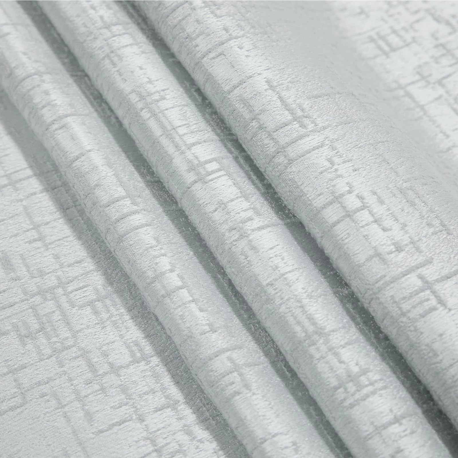Lydia Fence Jacquard Pleated Curtains - Elegant Window Treatments for Living Room & Bedroom Decor