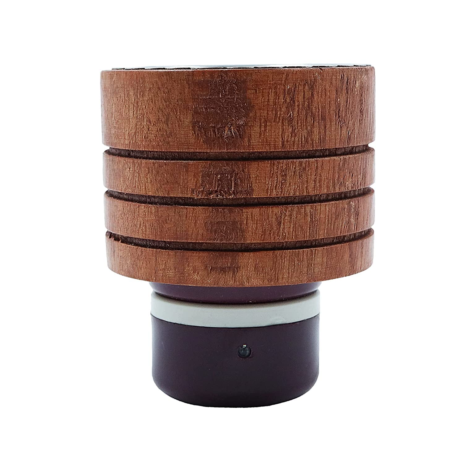 Premium Kapoor Dani Camphor Burner - Electric Aroma Diffuser & Essential Oil Warmer | Antique Wooden Incense Burner for Home, Yoga, Meditation & Relaxation | Direct Plug-in Mini Magic Diffuser for Stress Relief & Aromatherapy