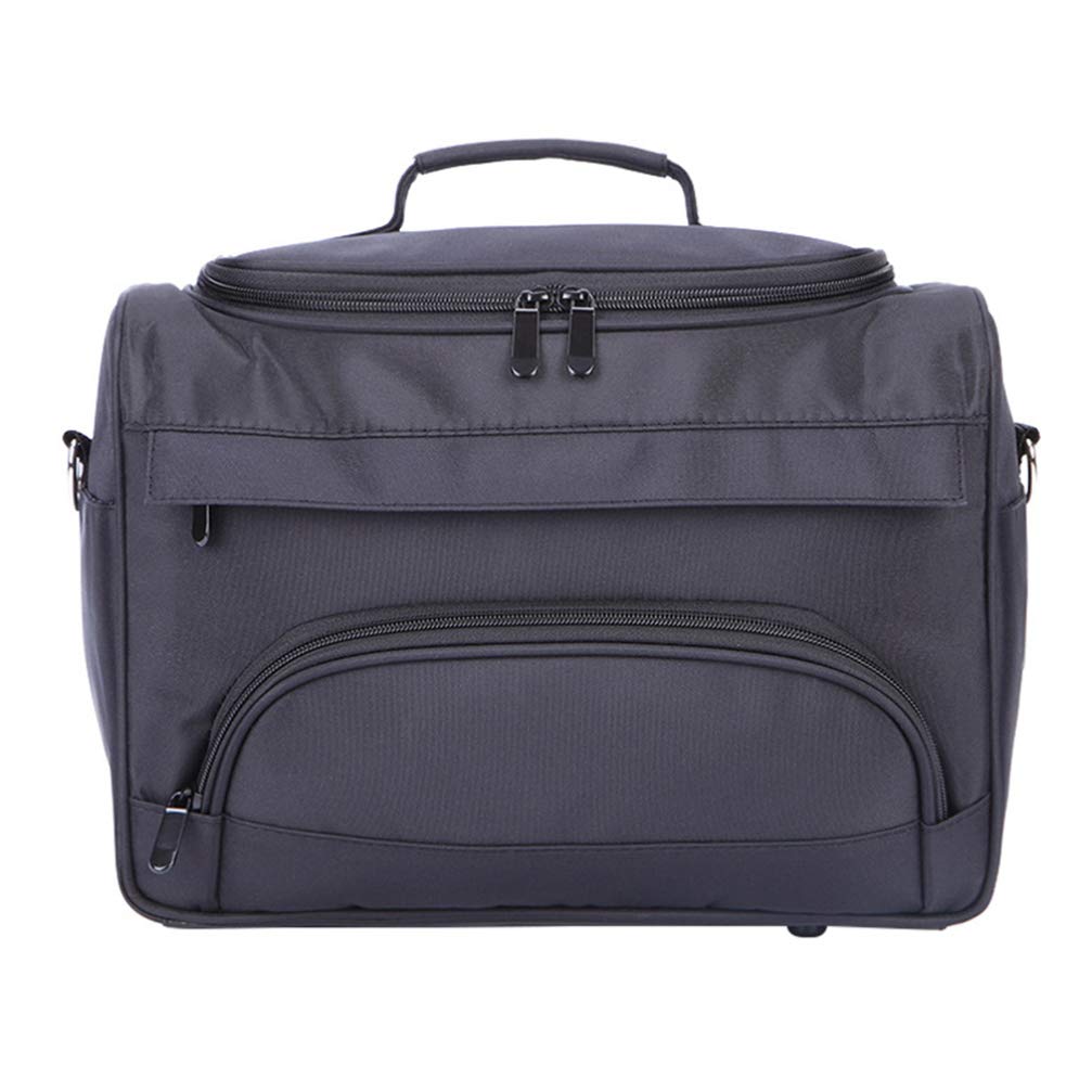 HOMSFOU Large Men's Travel Toiletry Bag - Barber Hairstyling Case & Makeup Organizer for Men - Durable Tote Storage Bag for Travel, Gym, and Business Trips
