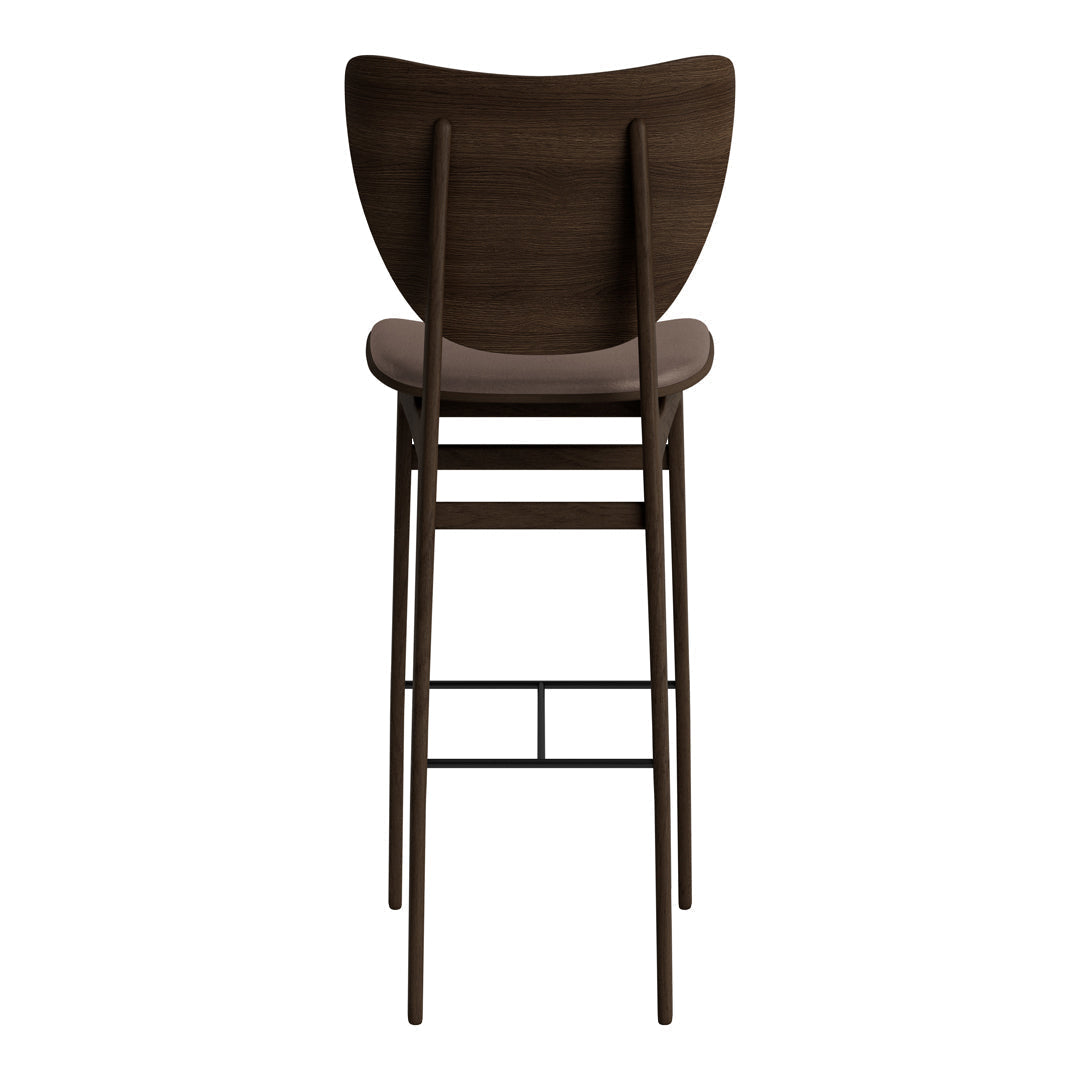 Stylish Upholstered Elephant Bar Chair - Comfortable Counter Height Stool for Kitchen Island, Breakfast Nook & Home Bar Decor