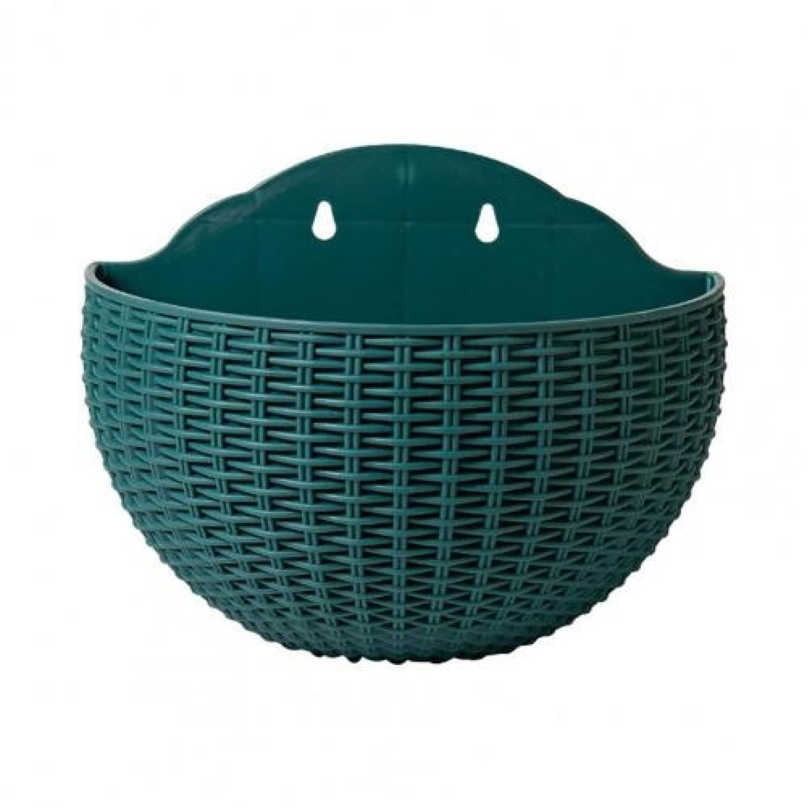 Hanging Wall Baskets - Plastic Flower Pots for Outdoor Garden, Balcony & Home Decor - Elegant Wall-Mounted Planters for Flowers, Herbs & Succulents - Perfect for Indoor & Outdoor Decorating