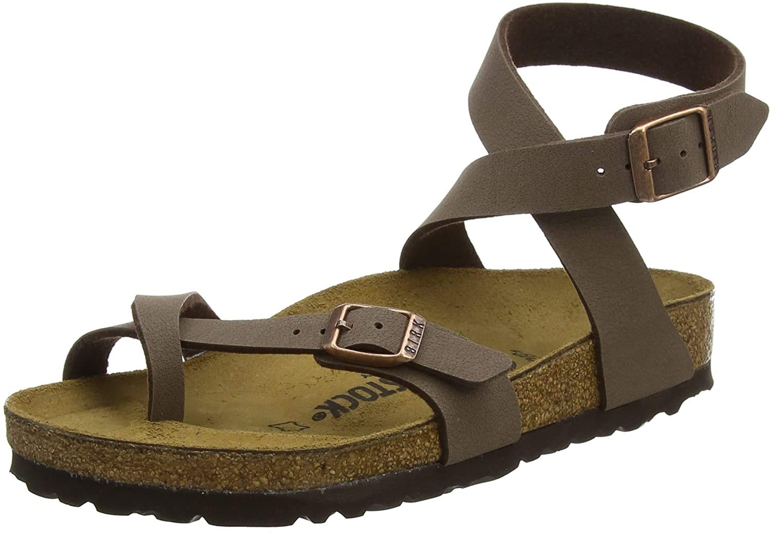 Birkenstock Women's Arizona Soft Footbed Ankle Strap Sandals - Comfortable Arch Support for Walking, Travel & Summer Outfits