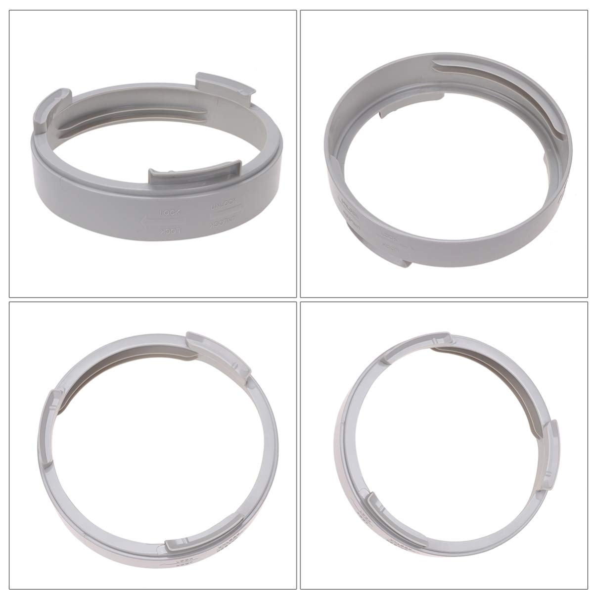 Uonlytech AC Hose Interface - Exhaust Hose Joint for Air Conditioners - Home & RV Use