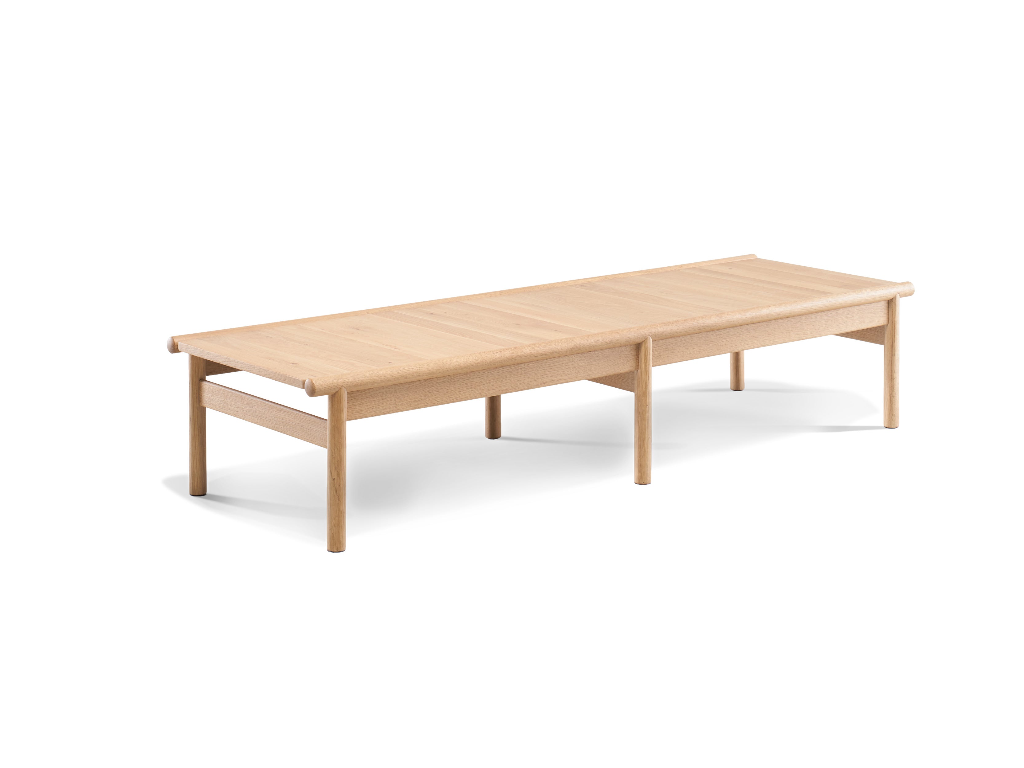 Modern Neuf Coffee Table - Mid-Century Style Wooden Living Room Table with Storage Shelf - Perfect for Small Spaces, Apartments & Home Decor