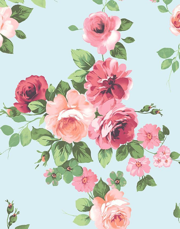 Wallshoppe 'Maggie May' Sky Wallpaper - Premium Peel & Stick Removable Wallpaper for Bedroom, Nursery & Home Decor