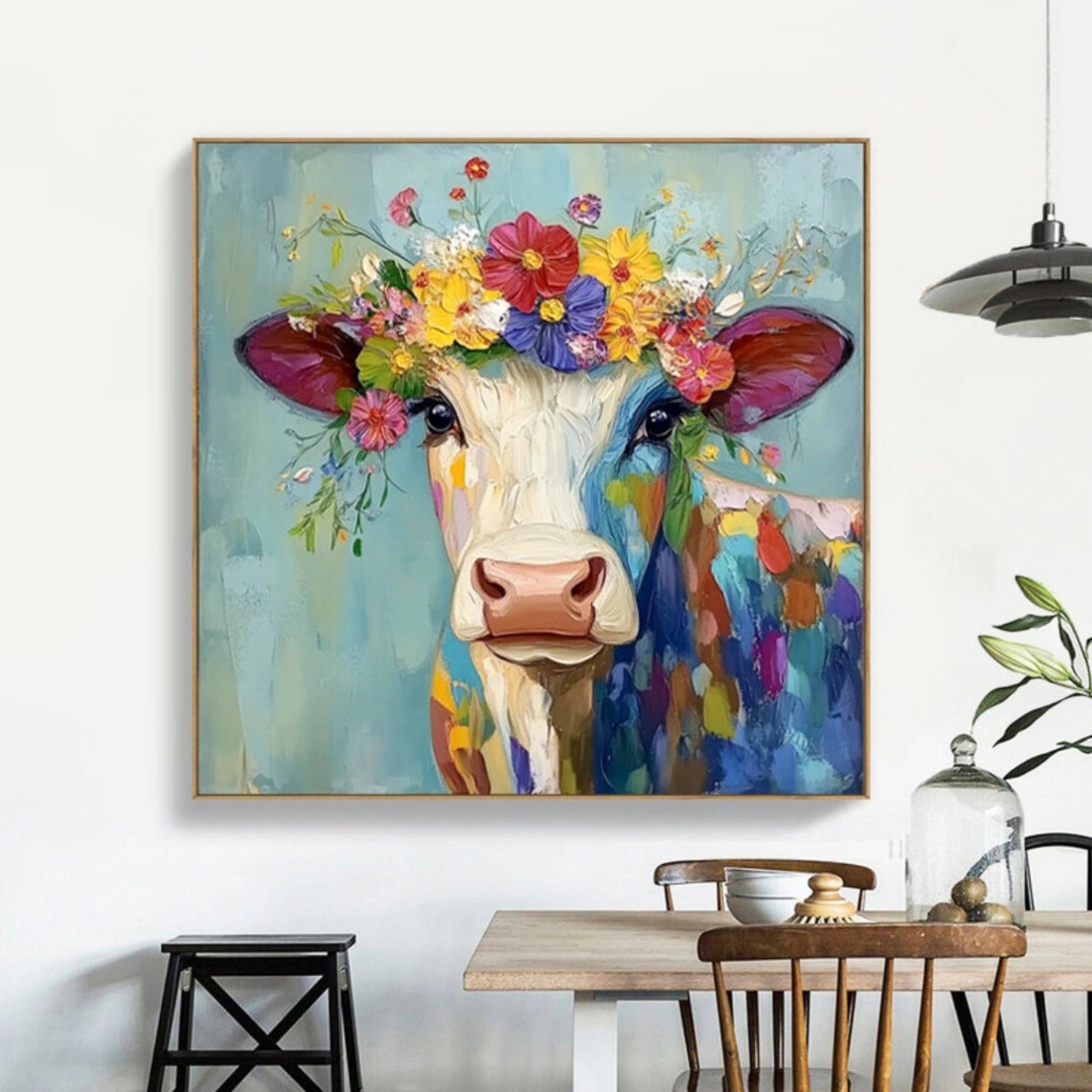 Animal Art Painting #AP099 - Handmade Canvas Wall Decor for Living Room, Bedroom & Office - Wildlife & Nature Inspired Home Decor