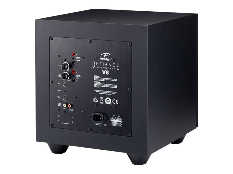 Paradigm Defiance V8 High-Performance Car Audio Subwoofer - Deep Bass for Trucks, SUVs & Custom Car Audio Systems | Perfect for Road Trips, Off-Roading & Bass Enthusiasts