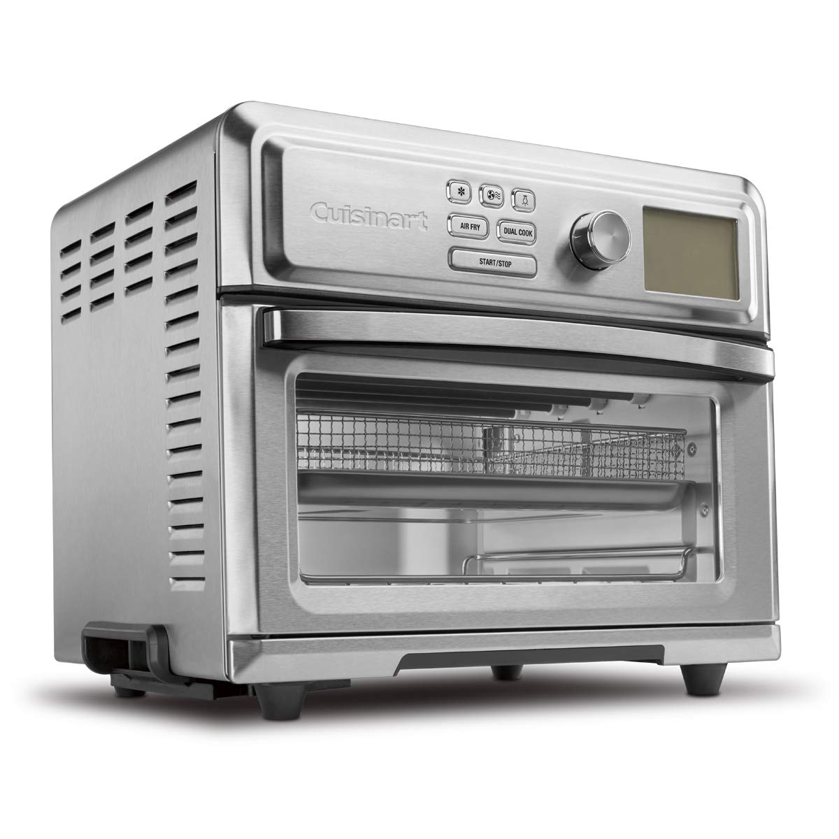 Cuisinart TOA-65C 1800W Digital Air Fryer Toaster Oven with Adjustable Temperature Controls - Stainless Steel Countertop Oven for Baking, Roasting & Reheating - Perfect for Small Kitchens & Family Cooking