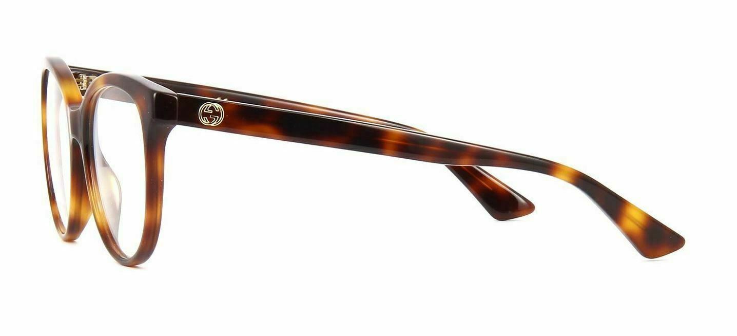 Gucci GG 0329 O 002 Havana Eyeglasses - Premium Designer Sunglasses for Women & Men - UV Protection & Stylish Frame - Perfect for Outdoor, Driving & Fashion Accessories