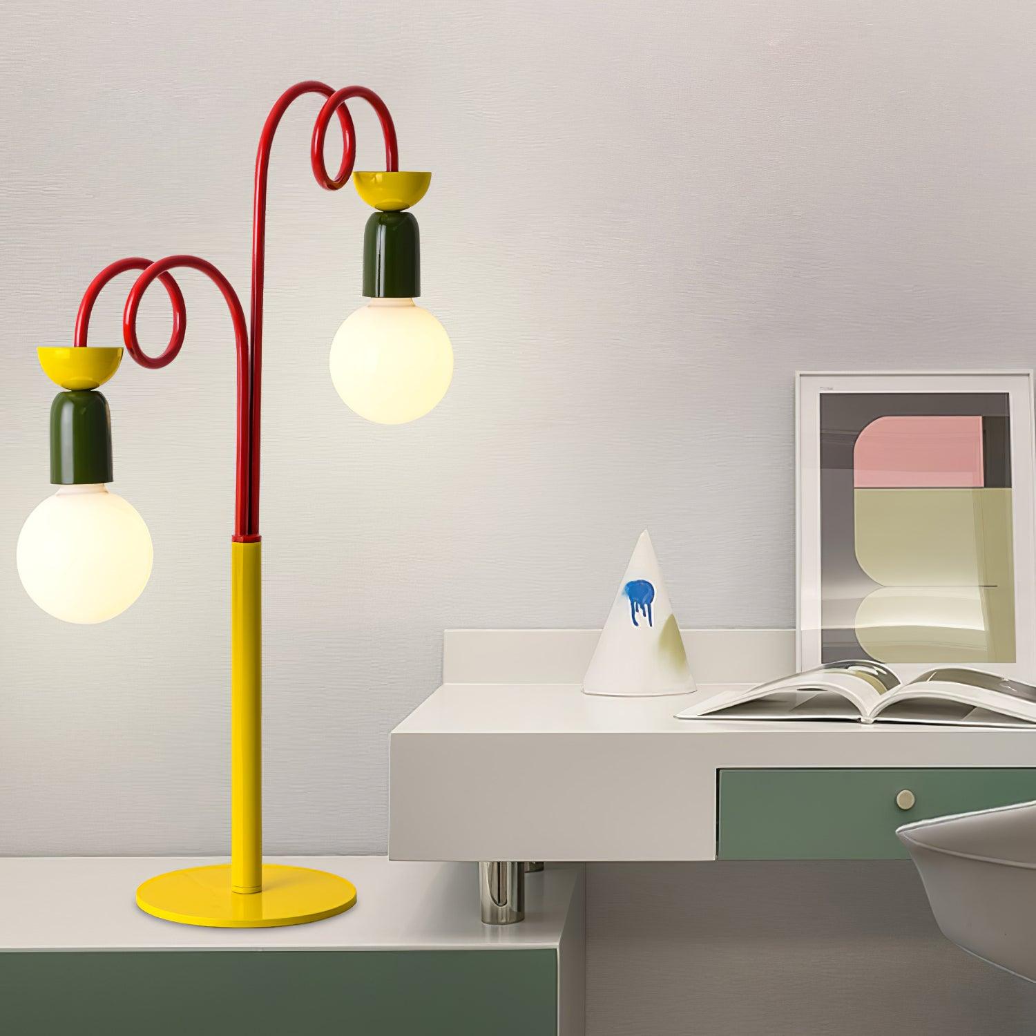 Circulo Play Table Lamp - Modern LED Night Light for Kids & Nursery - Perfect for Bedtime Reading & Room Decor