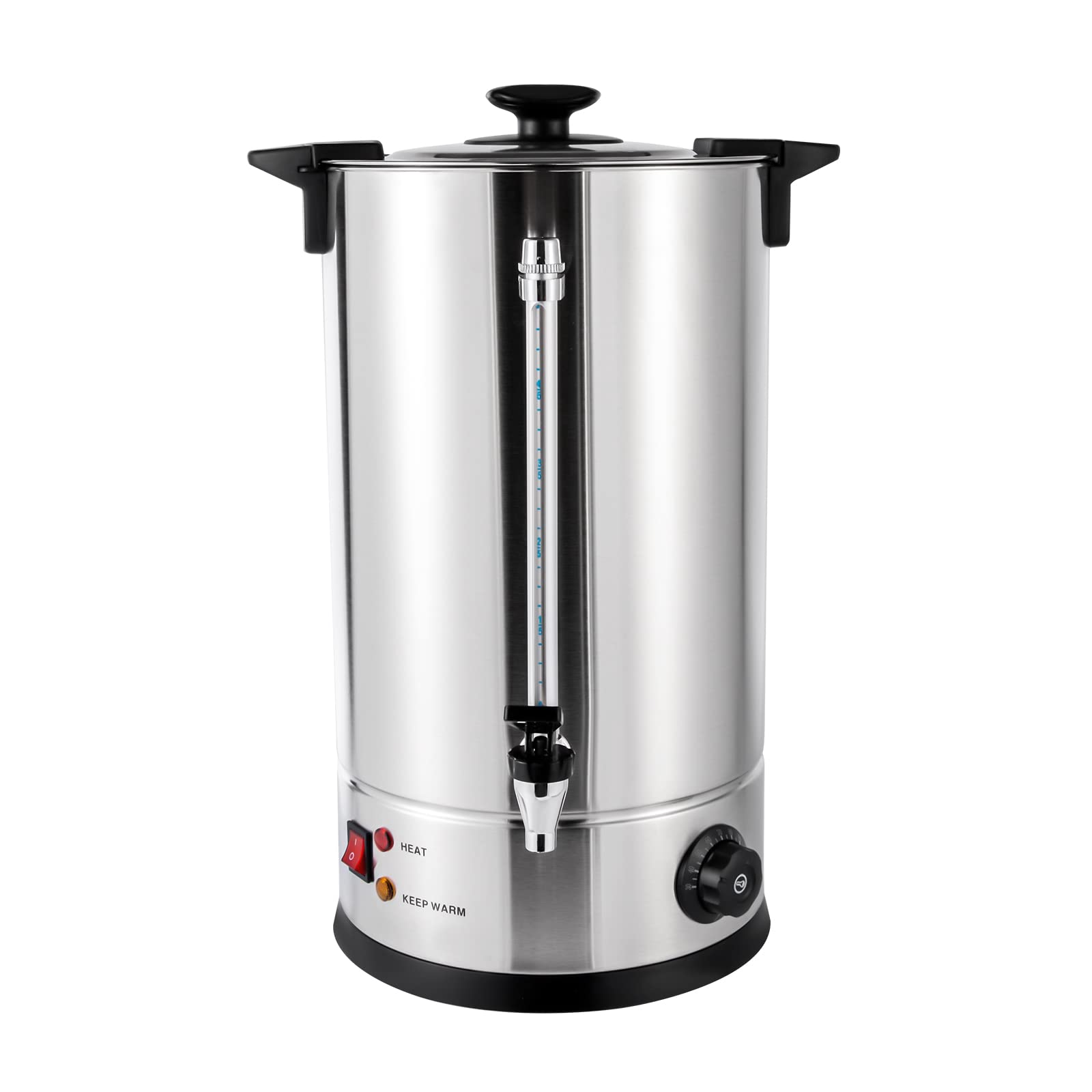CNCEST Commercial Stainless Steel 15L/3.96gal 1.4KW Coffee Urn Maker - Automatic Brewing, Adjustable Temperature (30-110°C/86-230°F) for Home, Office, Wedding & Events - Perfect for Large Gatherings, Catering & Hospitality Use
