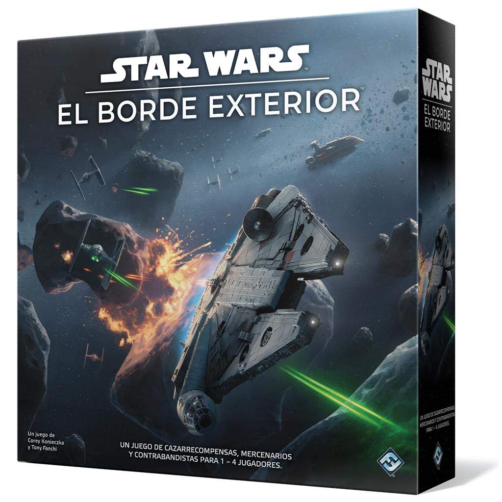 Fantasy Flight Games Star Wars: Outer Rim Board Game - Spanish Edition, Multicolor (SW06ES) - Strategy Game for Ages 14+ | Perfect for Family Game Nights & Star Wars Fans