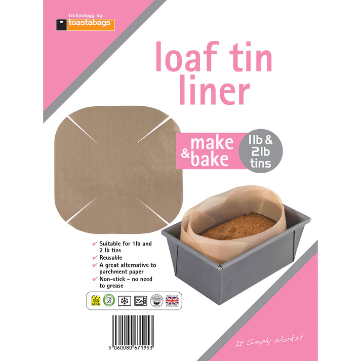 Non-Stick Loaf Tin Liners for Baking - Perfect for Bread, Cake & Meatloaf - Reusable & Easy Clean - Ideal for Home Bakers & Meal Prep
