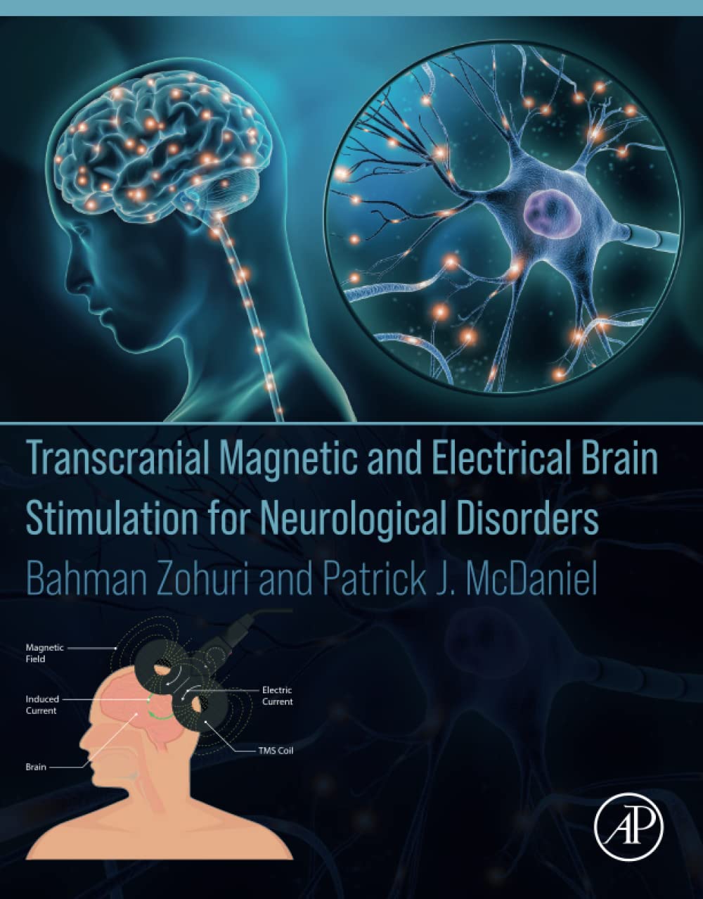 Transcranial Magnetic and Electrical Brain Stimulation Device for Neurological Disorders - Improve Focus, Memory & Cognitive Function for Home Therapy