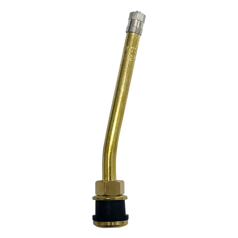 AA TR573 13° Bent Tubeless Truck Valve Stem - Heavy Duty Rubber Snap-in Valve for Commercial Trucks & Trailers - Perfect for Fleet Maintenance & Off-Road Vehicles