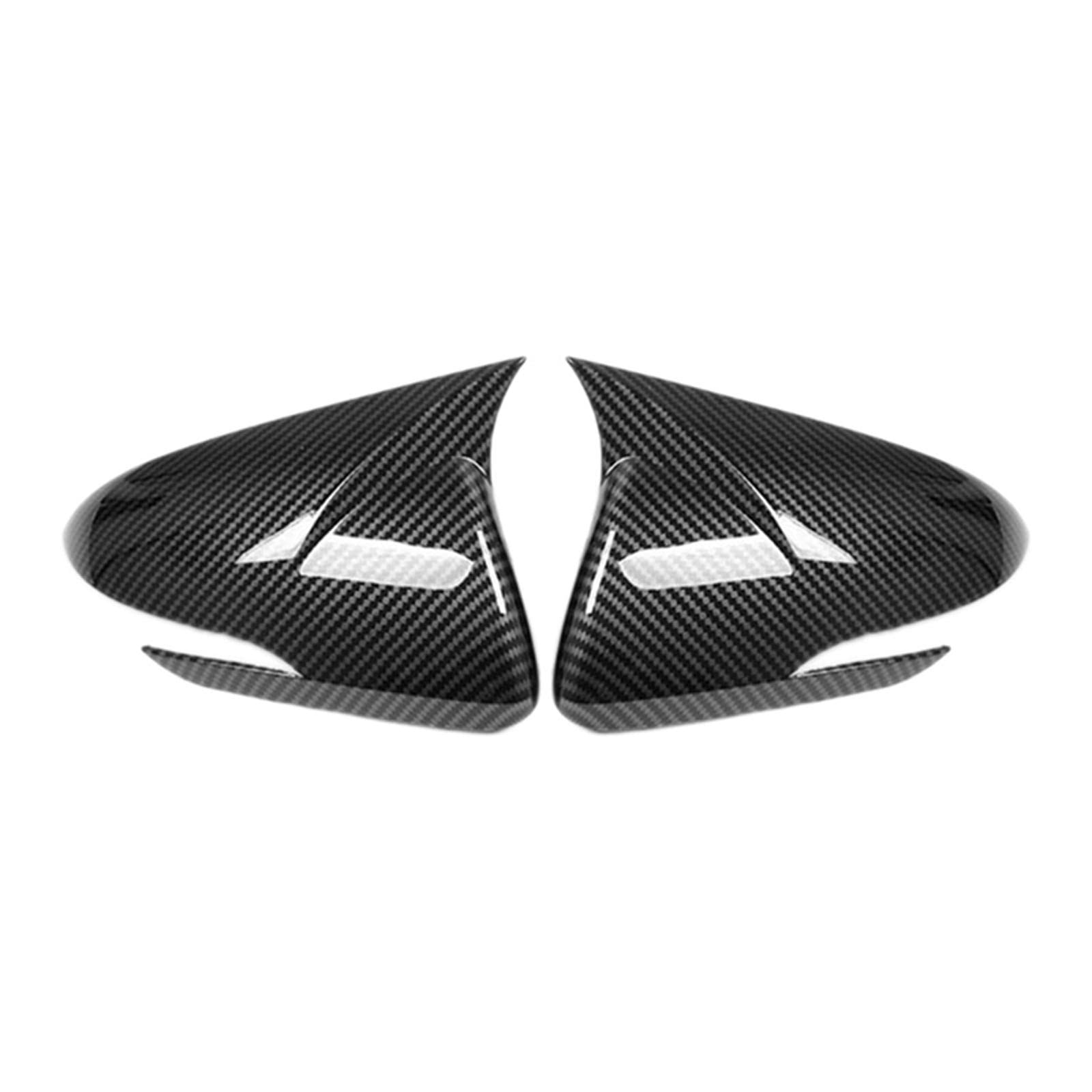 ANBXMWL Rearview Mirror Cover Trim - Compatible with Hyundai Elantra 2021, Car Styling Accessories, Durable Sticker Trim for Side Mirrors - Perfect for Customization & Protection