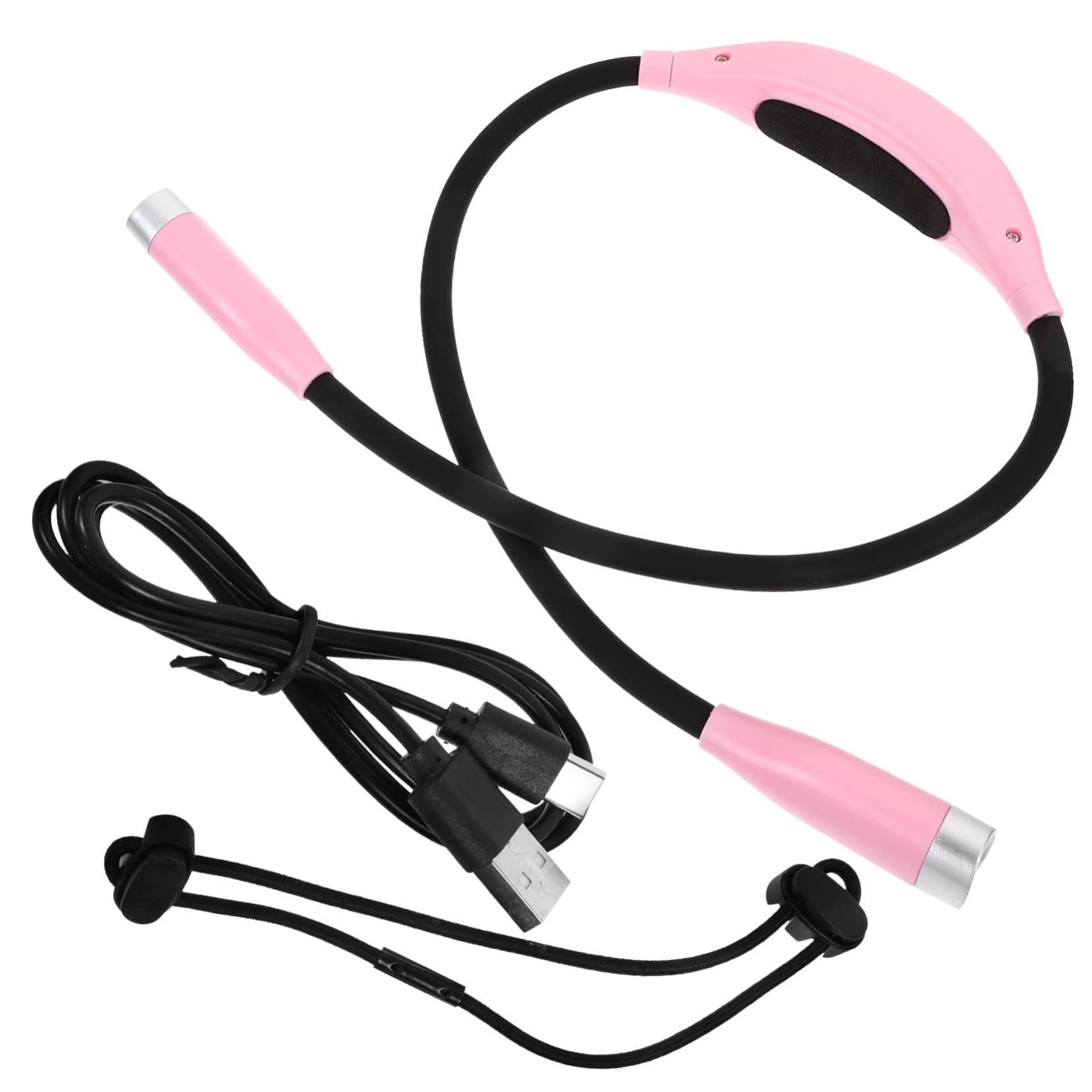 Angoily 5-Pack Rechargeable Neck Reading Light - Hands-Free Book Light with USB Charging, Adjustable Brightness for Bedtime Reading, Studying, Camping & Travel