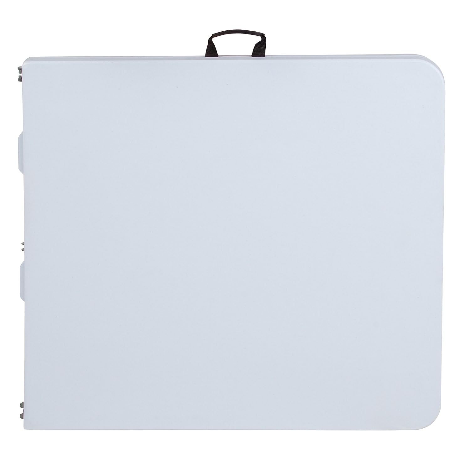 Flash Furniture Kathryn 4.97-Foot Bi-Fold Granite White Plastic Folding Table - Perfect for Events, Parties, and Home Use