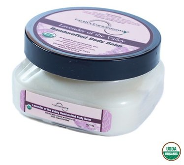 Organic Lavender & Coconut Oil Body Bar Soap & Moisturizing Balm Gift Set - USDA Certified, Shea Butter Spa Skin Care for Dry Skin, Relaxation & Self-Care Gifts