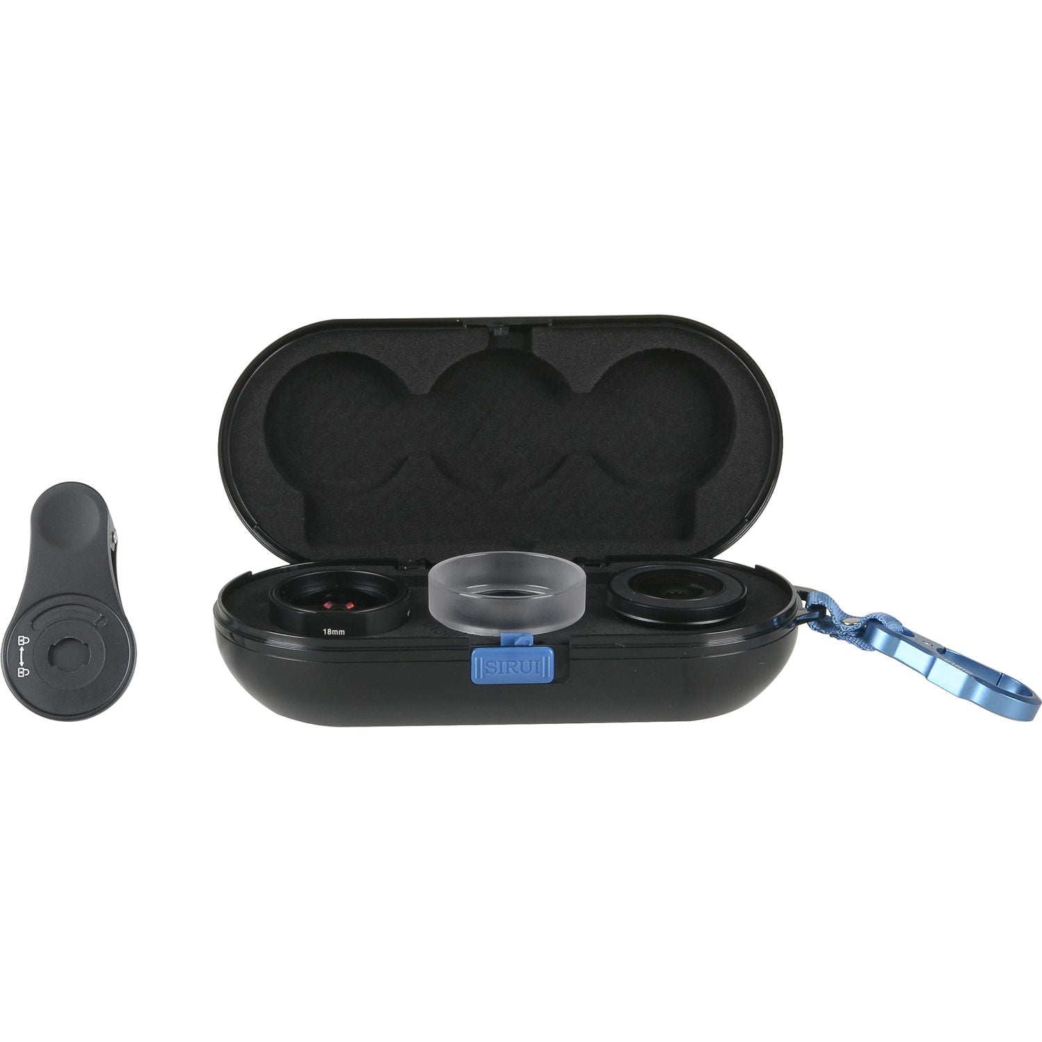 Sirui 3-in-1 Professional Mobile Phone Lens Kit - Wide Angle, Fisheye & Macro Lenses for iPhone & Android (Black) - Perfect for Travel Photography, Vlogging & Close-Up Shots