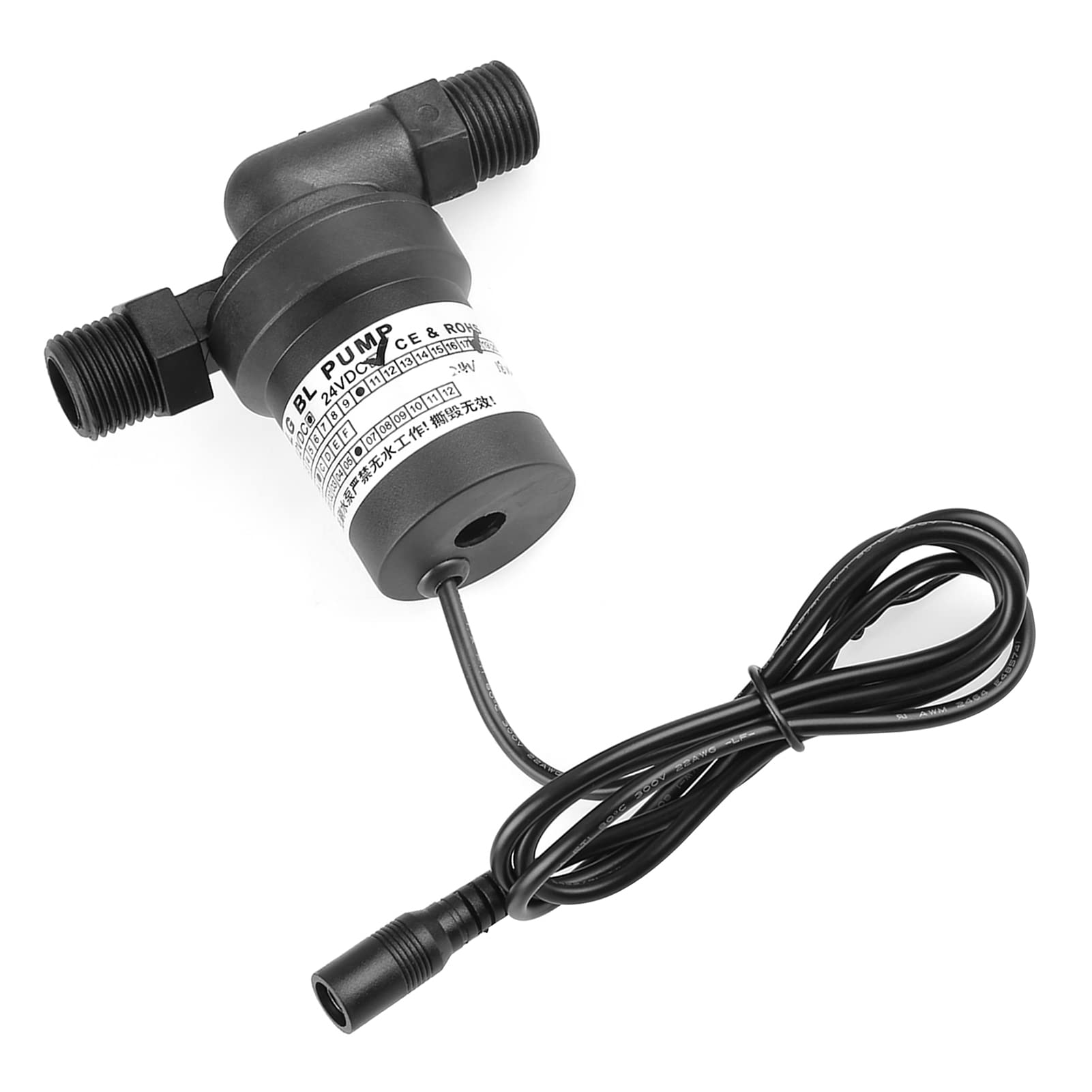 ViaGasaFamido 18W DC24V Solar Hot Water Circulation Pump - 1/2