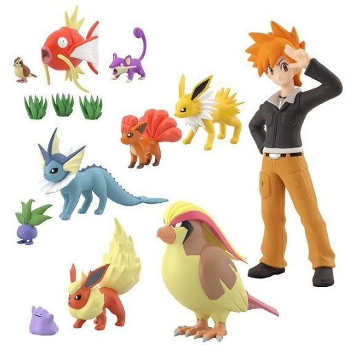 Pokemon Scale World 1/20 Kanto Vol. 02 Bandai Mini Figure Set - Authentic Collectible Action Figures for Display, Gifts & Pokemon Battles