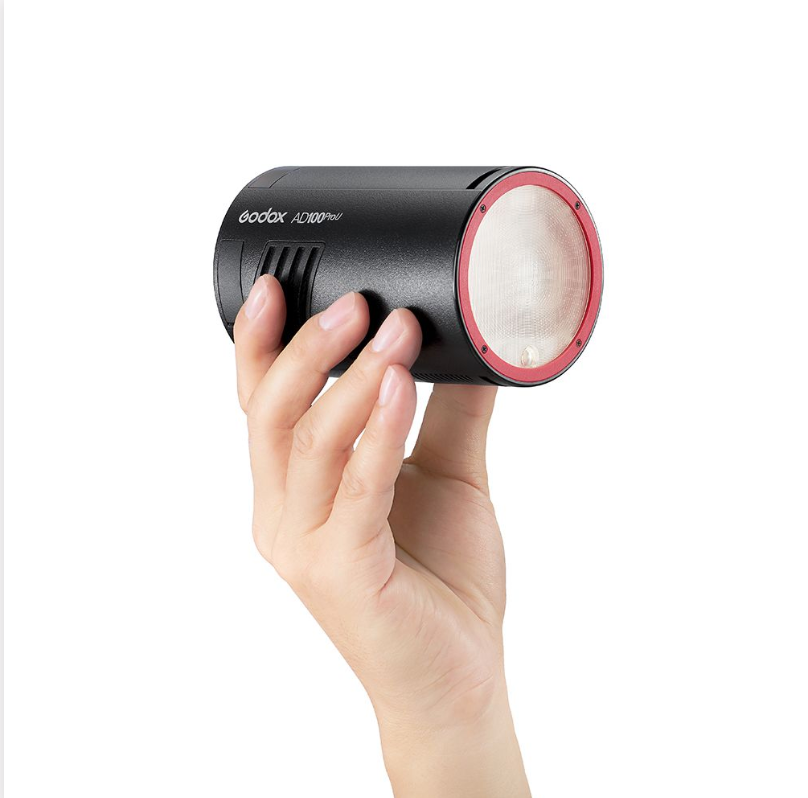 Godox AD100Pro Flash Speedlite - Powerful 100Ws Portable Strobe Light for Photography (Black, USA Version) - Perfect for Outdoor, Studio & Event Photography