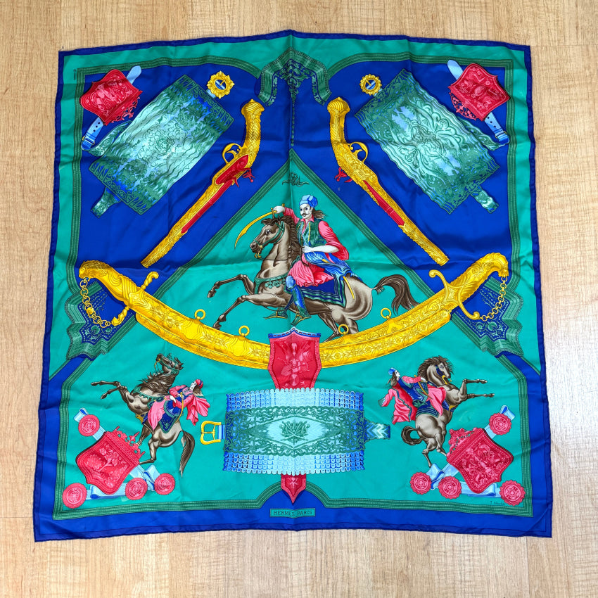 Vintage Hermés Silk Scarf 