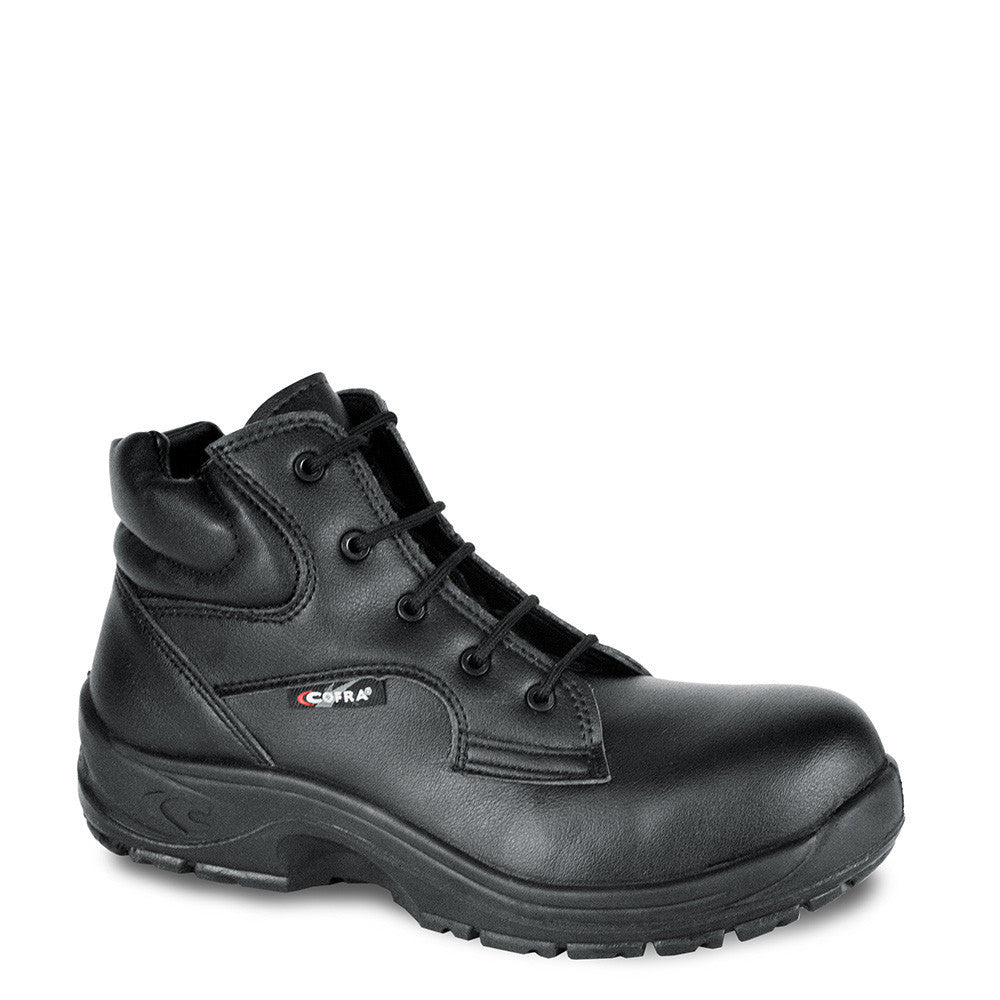 Cofra Unisex Vegan Composite Toe Safety Work Shoes - Lightweight & Durable for Construction, Warehouse & Industrial Workplaces