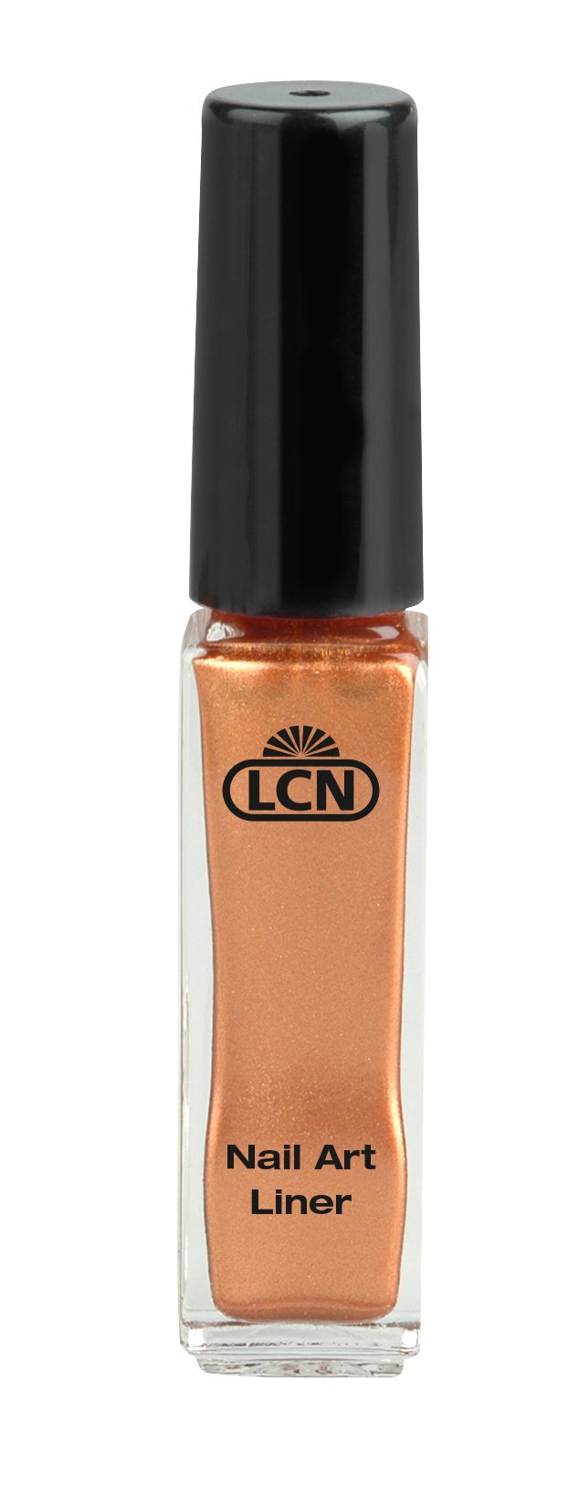 Bronze Nail Art Liner Brush - Professional Nail Design Tool for Salon & DIY Manicure at Home | Perfect for Gel, Acrylic, and Nail Art Designs