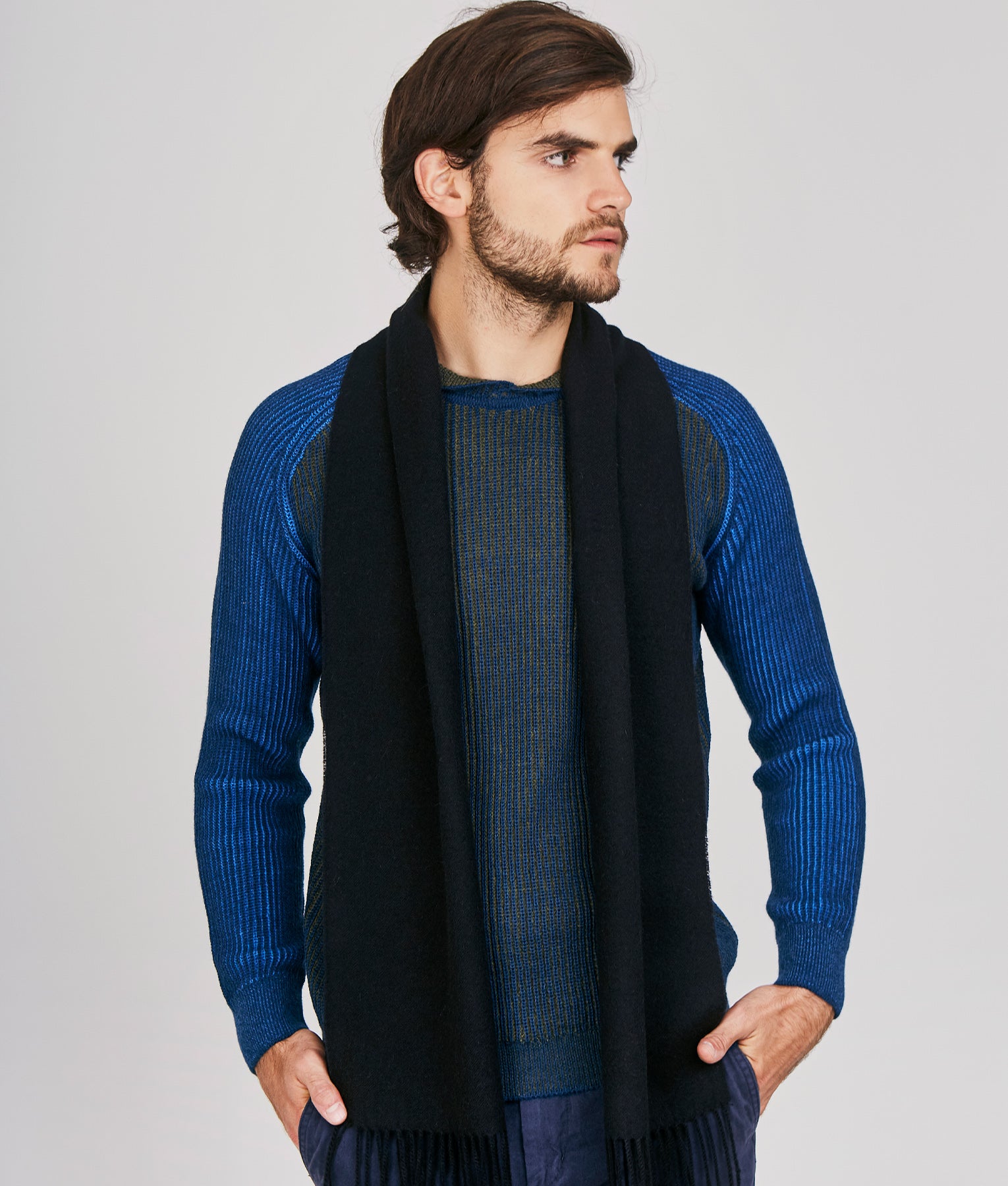 Luxury Alpaca Wool Scarf - Soft & Warm Winter Accessory for Women & Men - Perfect for Cold Weather, Travel & Outdoor Activities