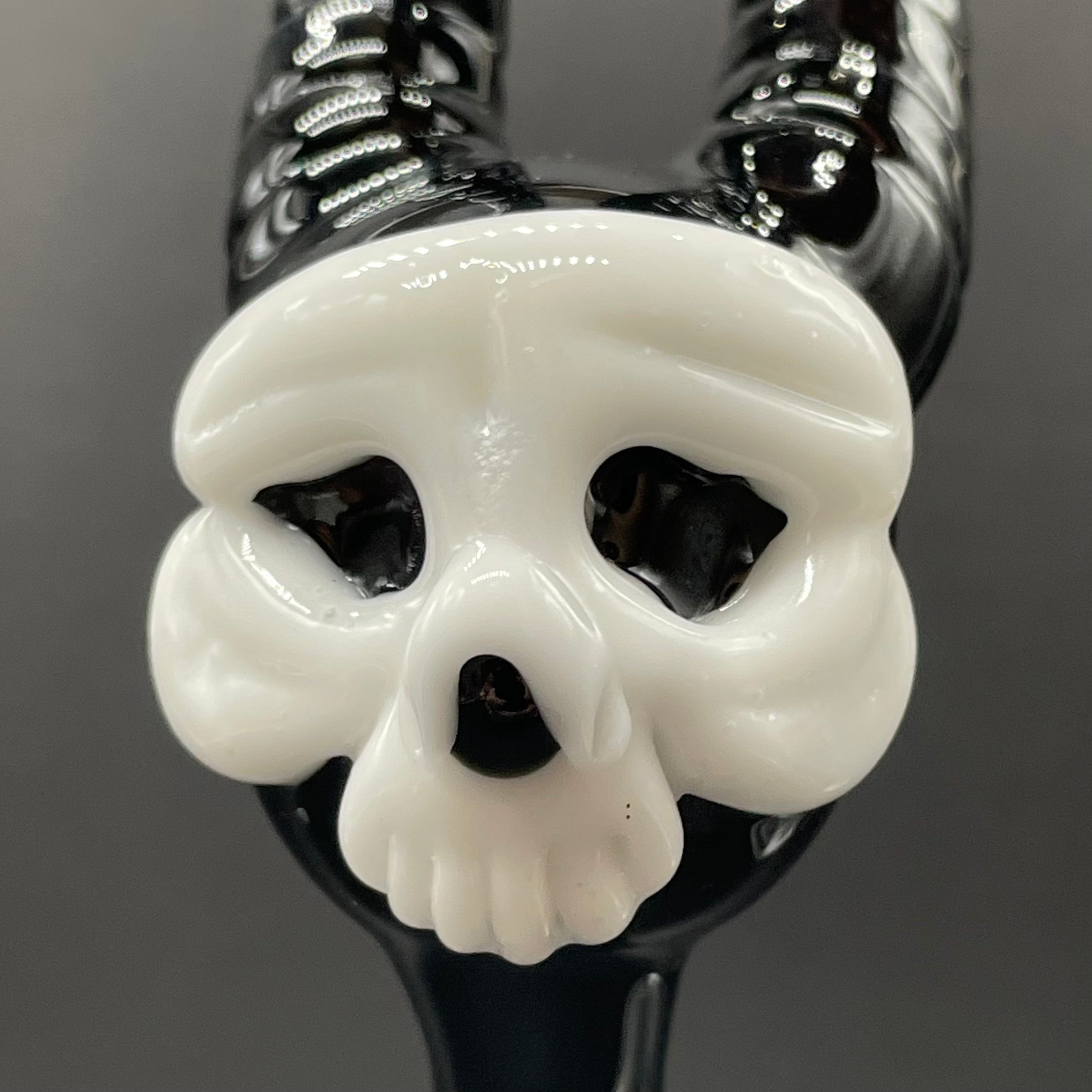 Evil Elf Pendant Necklace - Gothic Fantasy Jewelry for Cosplay, Halloween & Dark Aesthetic Fashion