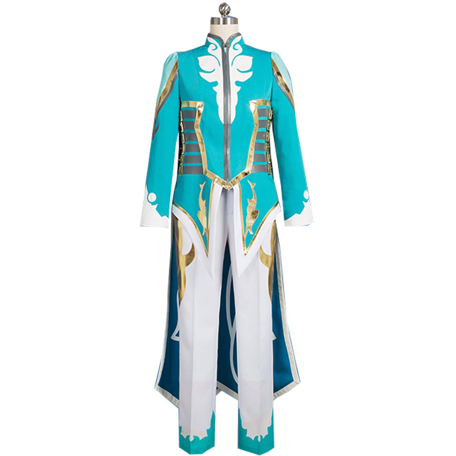 Anime Mikleo Cosplay Costume - Full Outfit with Cloak for Halloween, Carnival, Anime Conventions & Themed Parties | Perfect for Cosplay Enthusiasts & Fans