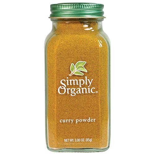 Simply Organic Curry Powder, Certified Organic | 3 oz | USDA Organic, Gluten-Free, Non-GMO | Perfect for Indian Cuisine, Soups, Stews & Rice Dishes
