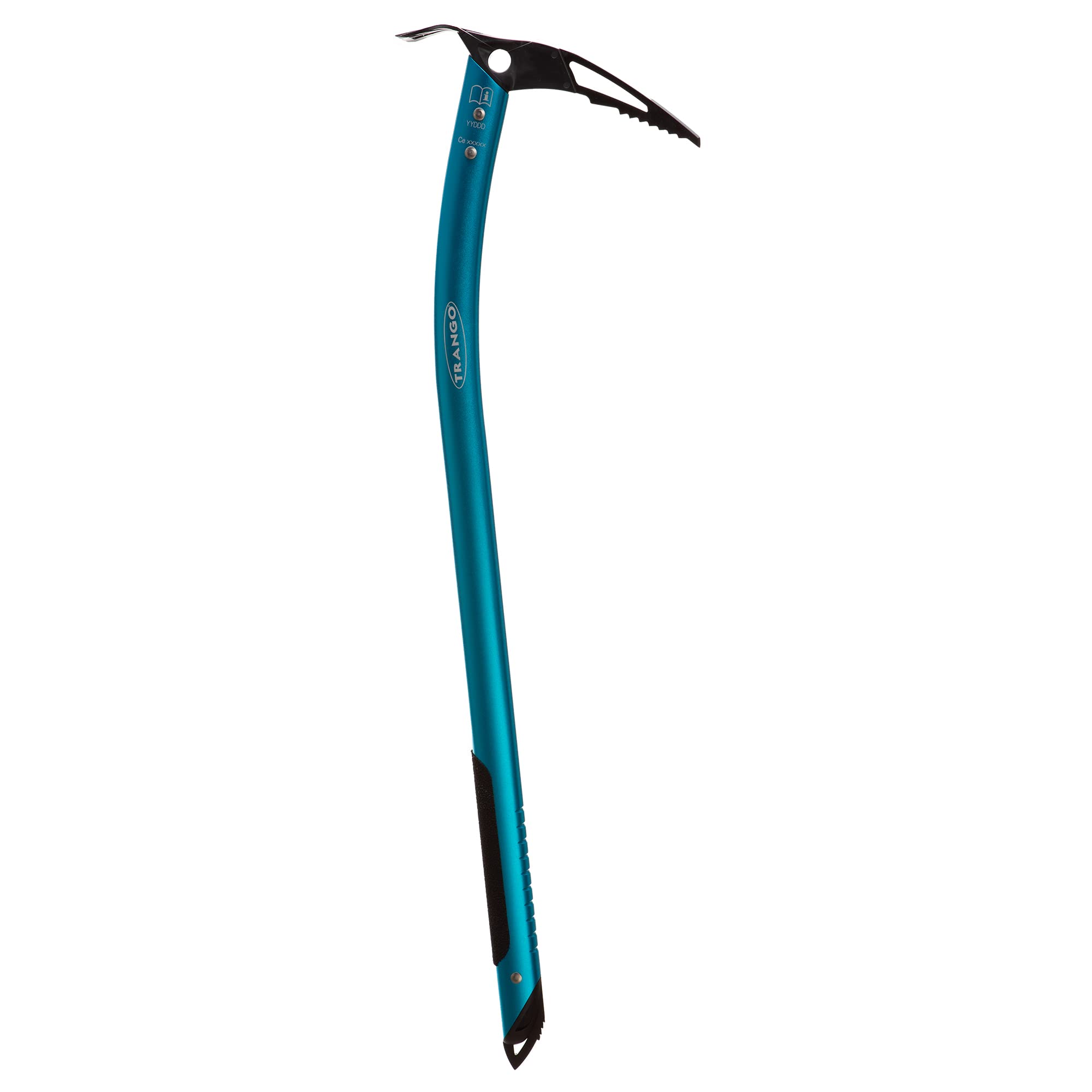 Trango Altum Ice Ax - 65cm Lightweight Mountaineering Ice Axe for Climbing, Glacier Travel & Alpine Adventures | Durable & Ergonomic Design | Perfect for Ice Climbing, Hiking & Backpacking (Blue)