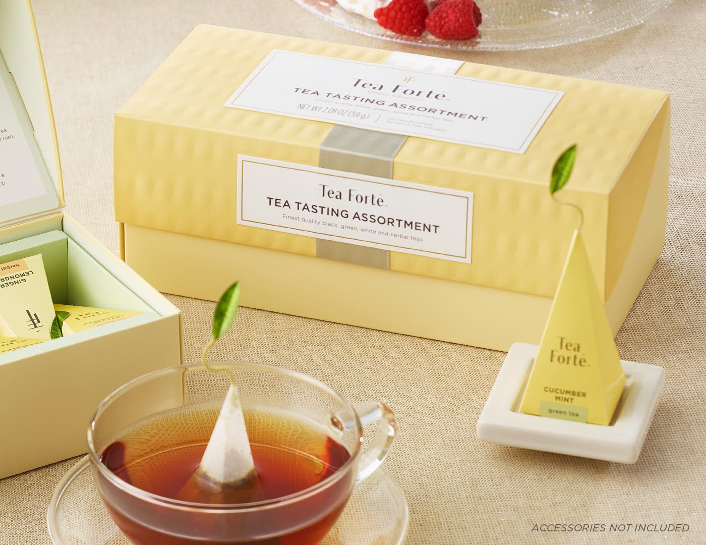 Premium Presentation Box Tea Tasting Assortment - 12 Organic Loose Leaf Tea Sampler Set - Perfect for Tea Lovers, Gifts & Relaxation - Enjoy at Home, Office or Special Occasions
