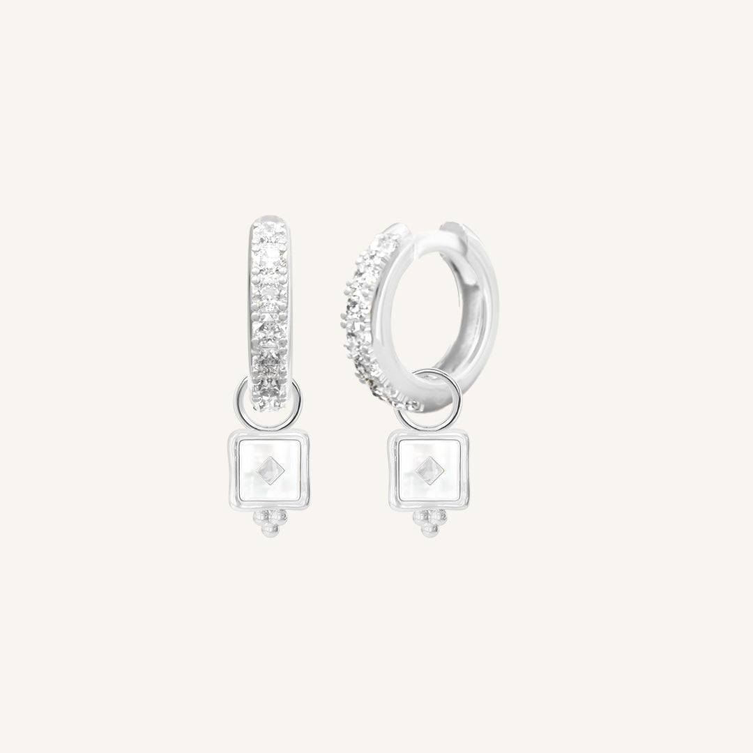 Intuition Crystal Hoop Earrings for Women - Elegant & Hypoallergenic Jewelry for Parties, Weddings & Everyday Wear