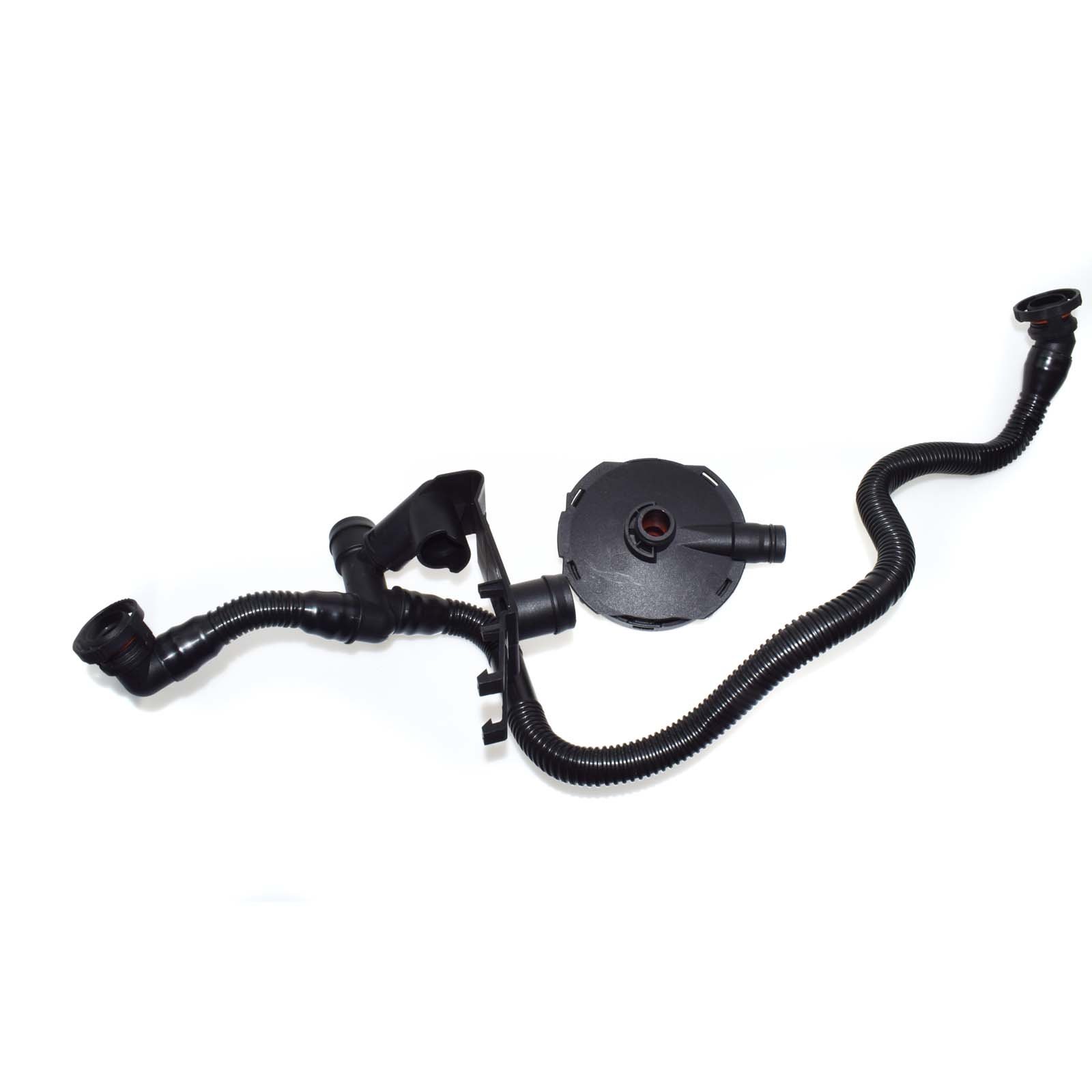 Audi A4 A6 Quattro 3.0 Crankcase Vent Valve & PCV Vacuum Hose Replacement - OEM Quality Breather Hose for Improved Engine Performance & Emissions Control - Perfect for DIY Auto Repair & Maintenance