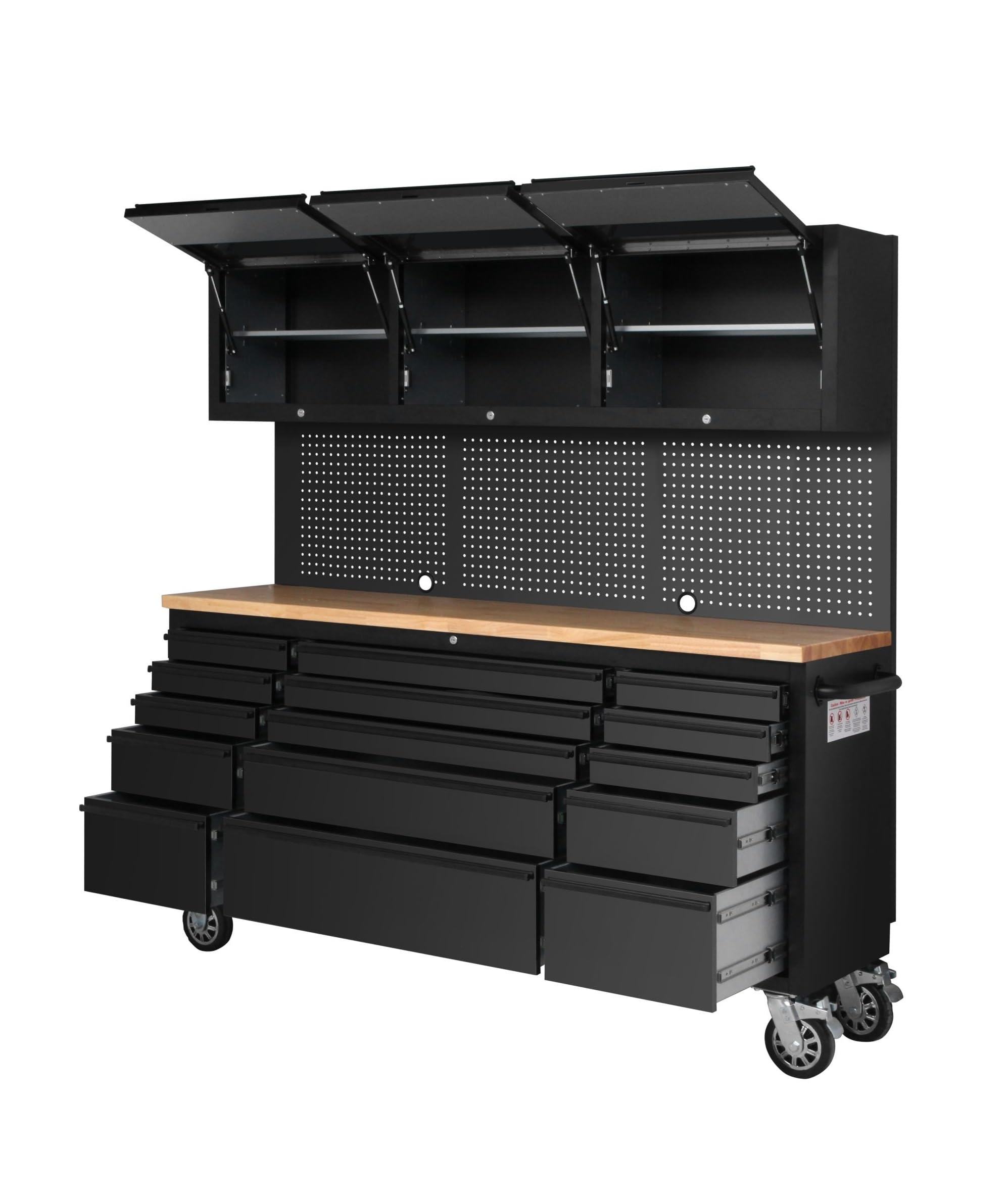 CT Copper 72-inch Mobile Tool Chest with 15 Drawers & Wheels - Garage Workshop Storage