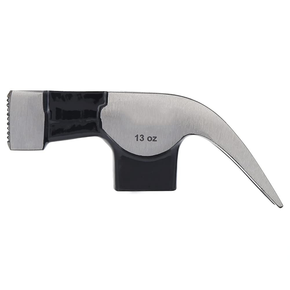 YWBL-WH 13oz Double Fork Claw Hammer - Professional Carpenter Hammer with Bend Angle Design for Woodworking, Home Improvement & DIY Projects | Perfect for Framing, Demolition & Nail Removal