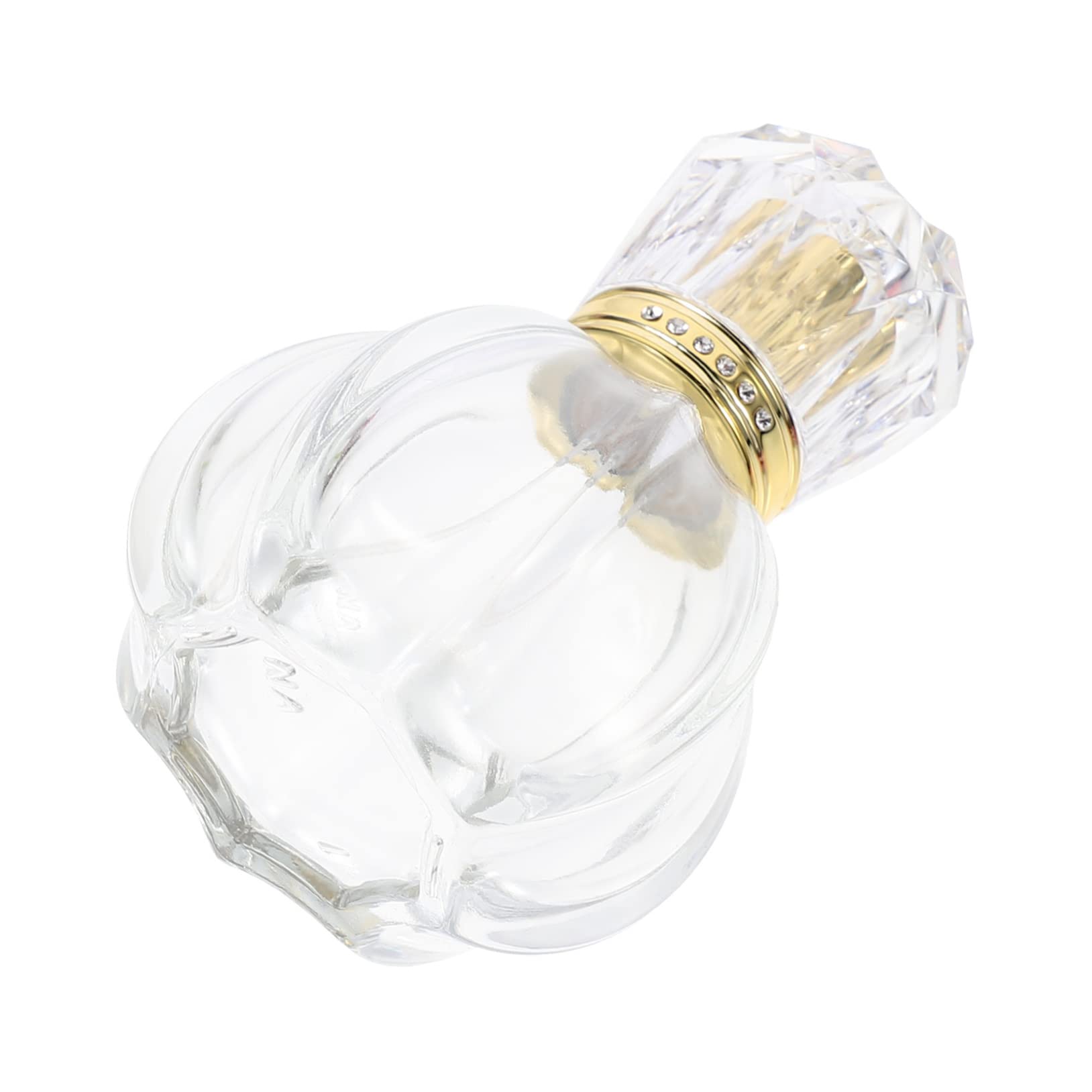 Minkissy 50ml Reusable Crystal Perfume Bottles - Elegant Glass Scent Containers for Women, Travel & Gift Giving | Perfect for Fragrance Refills, Essential Oils & Luxury Present Packaging